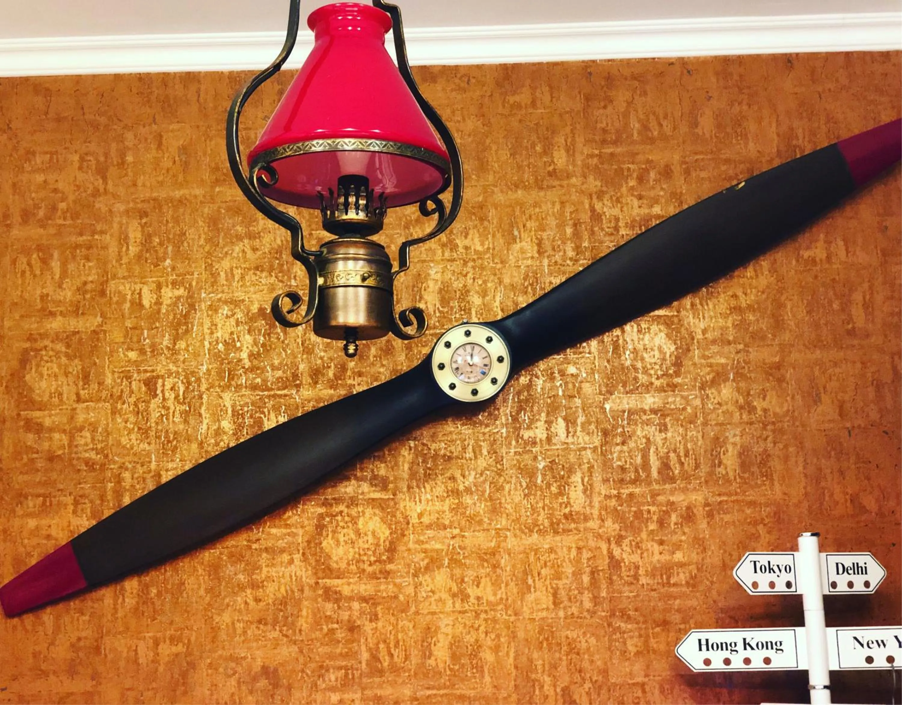 Decorative detail in Hotel Aviator Boutique