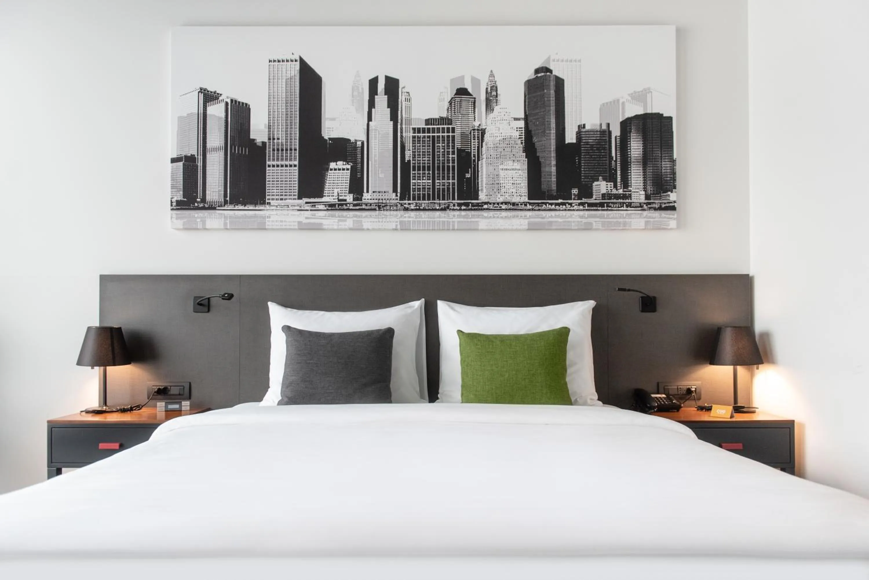 Bedroom, Bed in CUE Podgorica