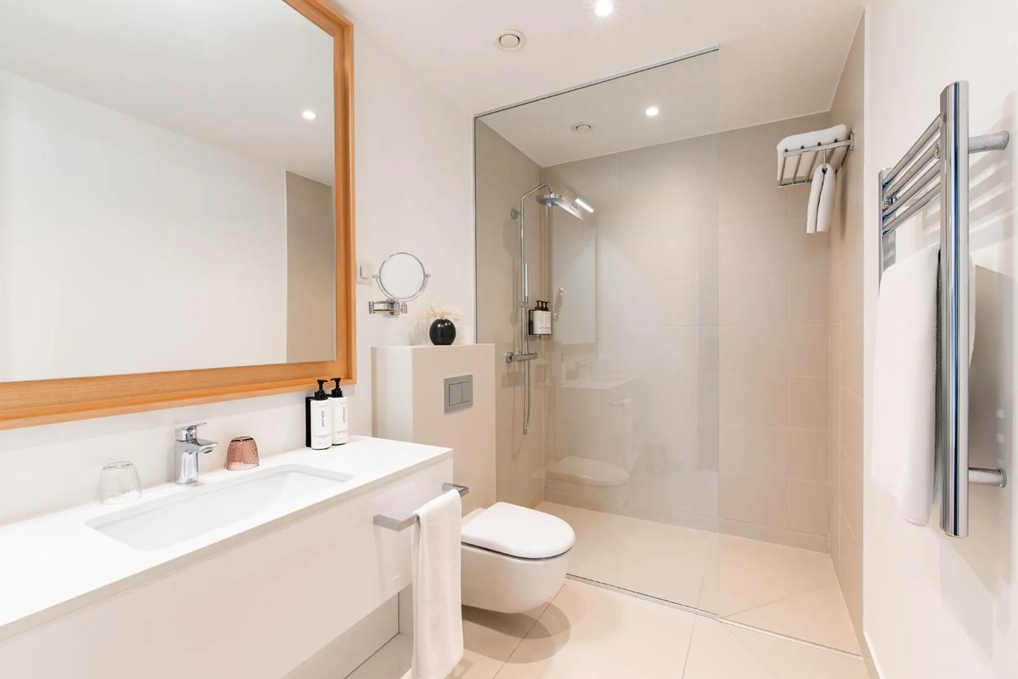 Bathroom in Crowne Plaza Podgorica by IHG