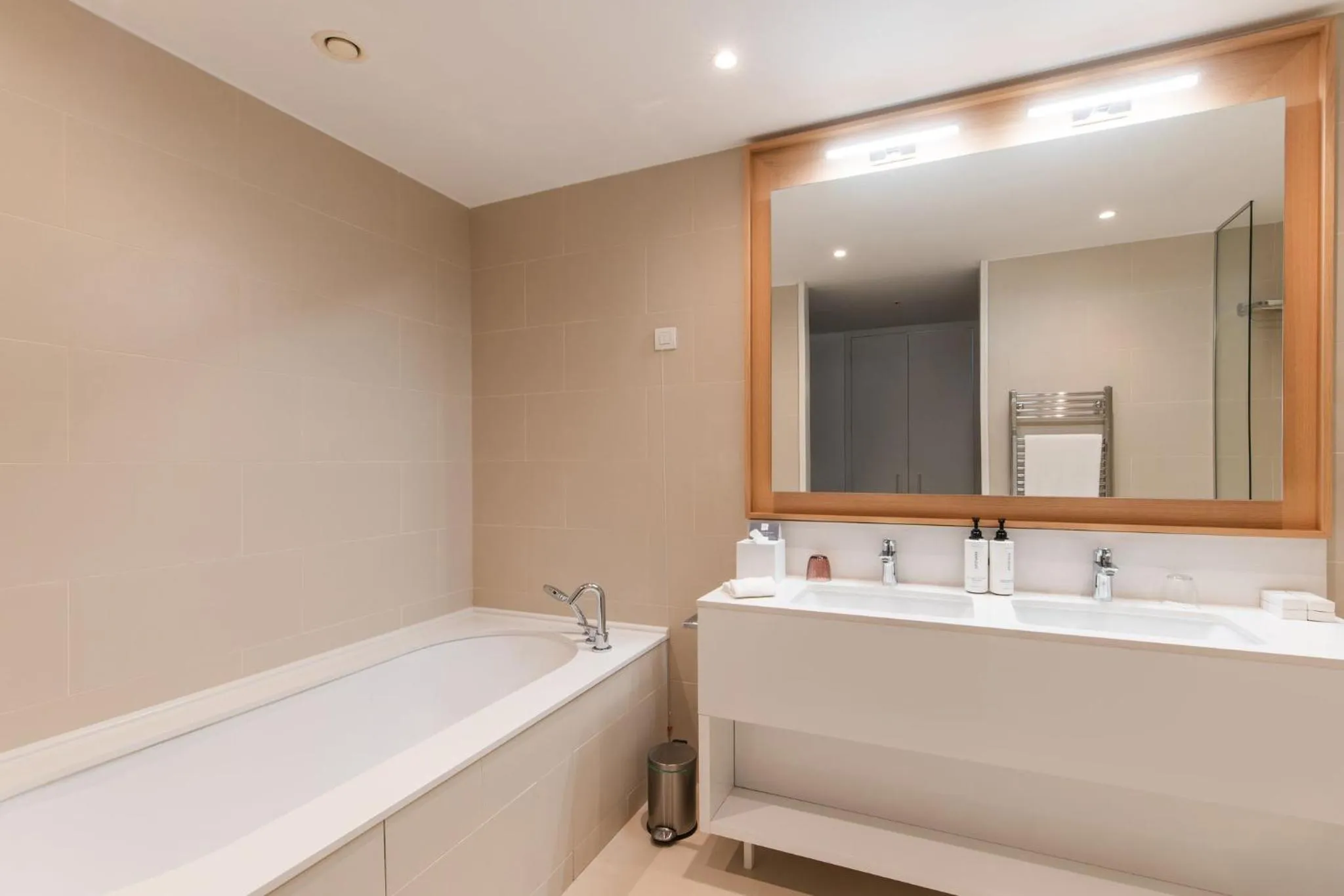 Bathroom in Crowne Plaza Podgorica by IHG