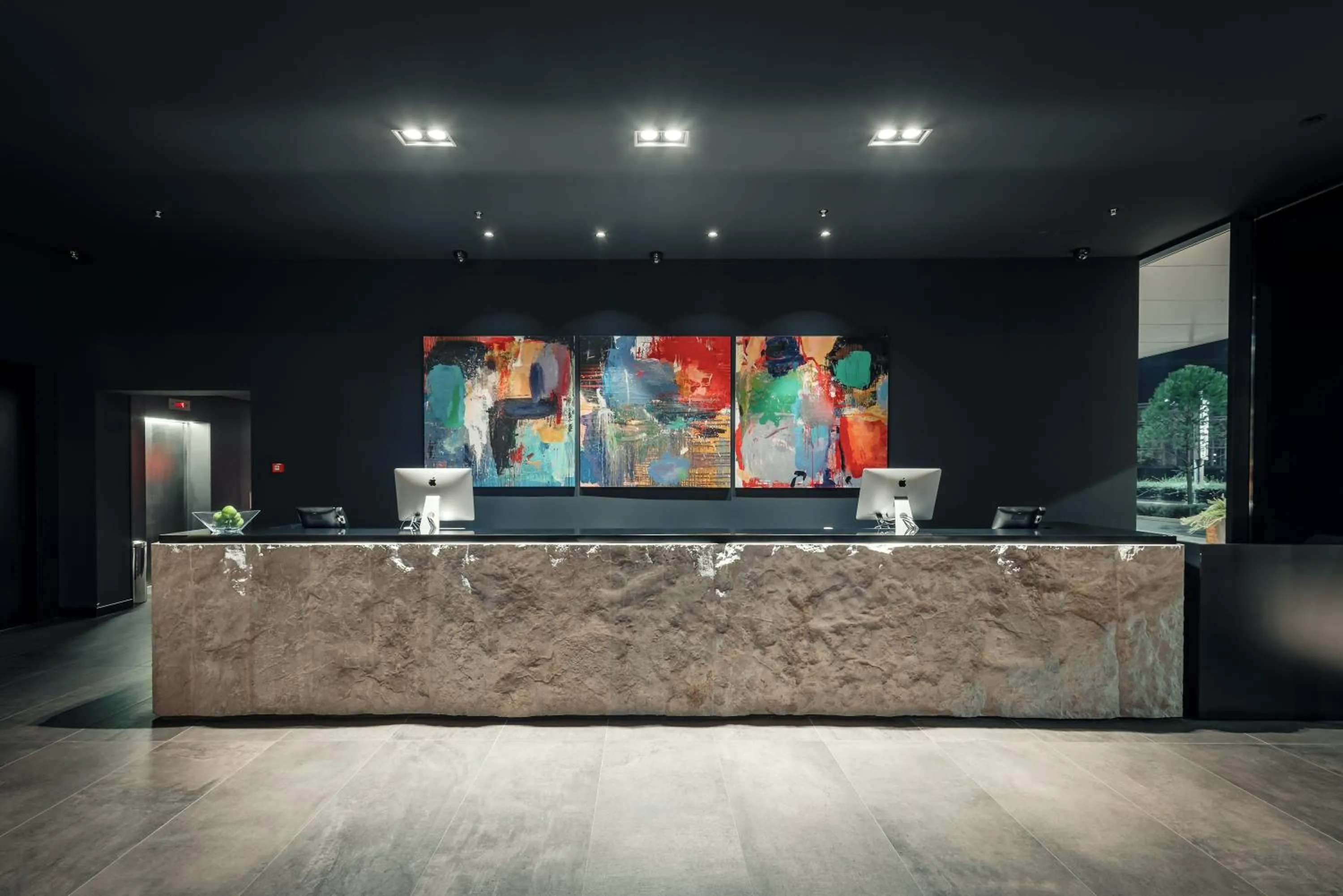 Lobby or reception in CUE Podgorica