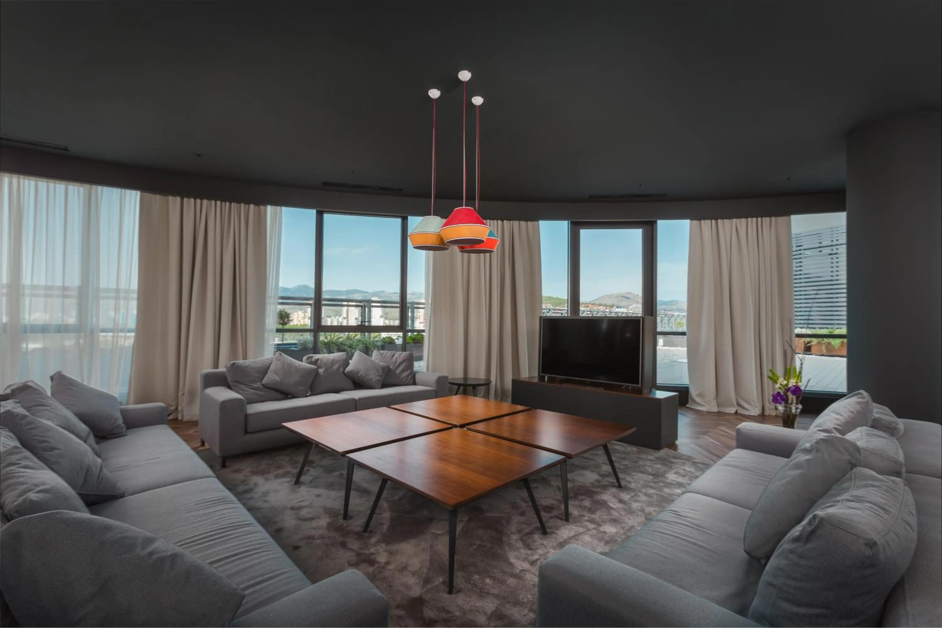 Living room in CUE Podgorica