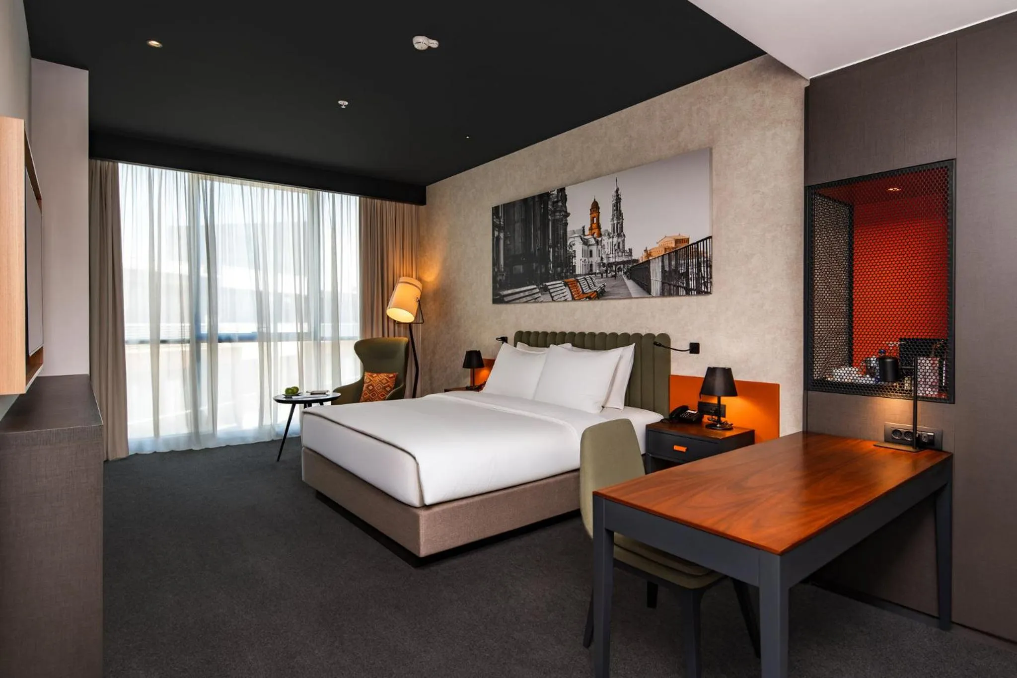 Photo of the whole room, Bed in Crowne Plaza Podgorica by IHG