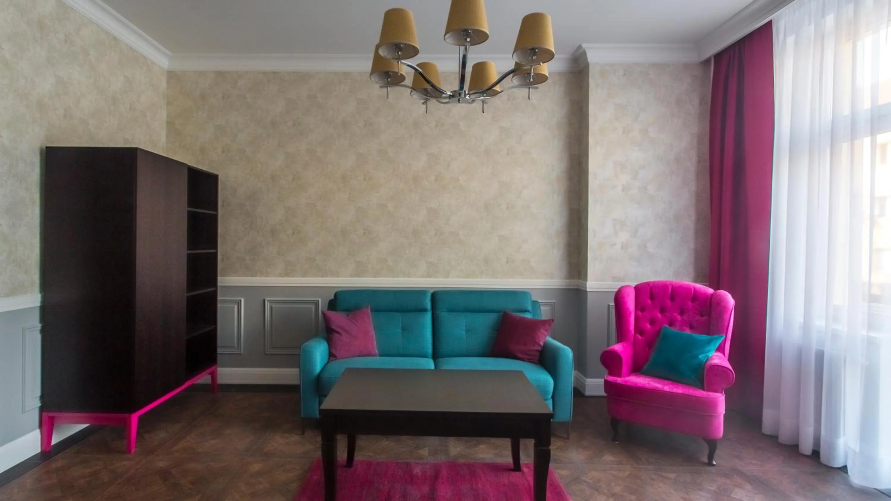 Living room in Dream Team Zamoyskiego