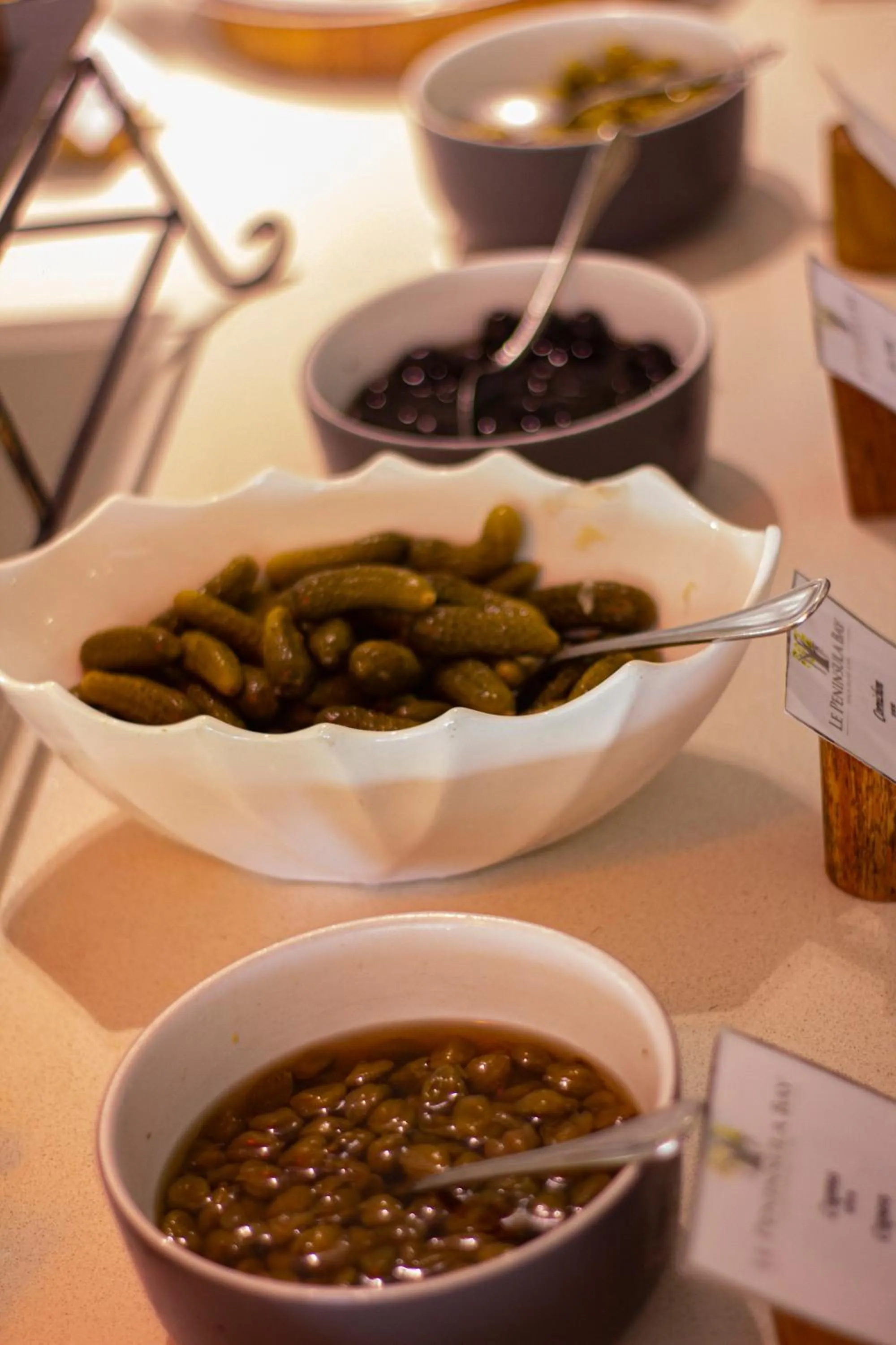 Food in Le Peninsula Bay Beach Resort & Spa