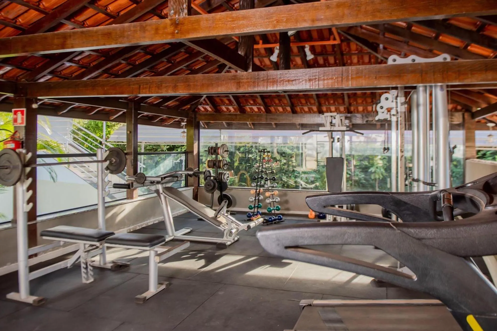 Fitness centre/facilities in Hotel Tropical Garden
