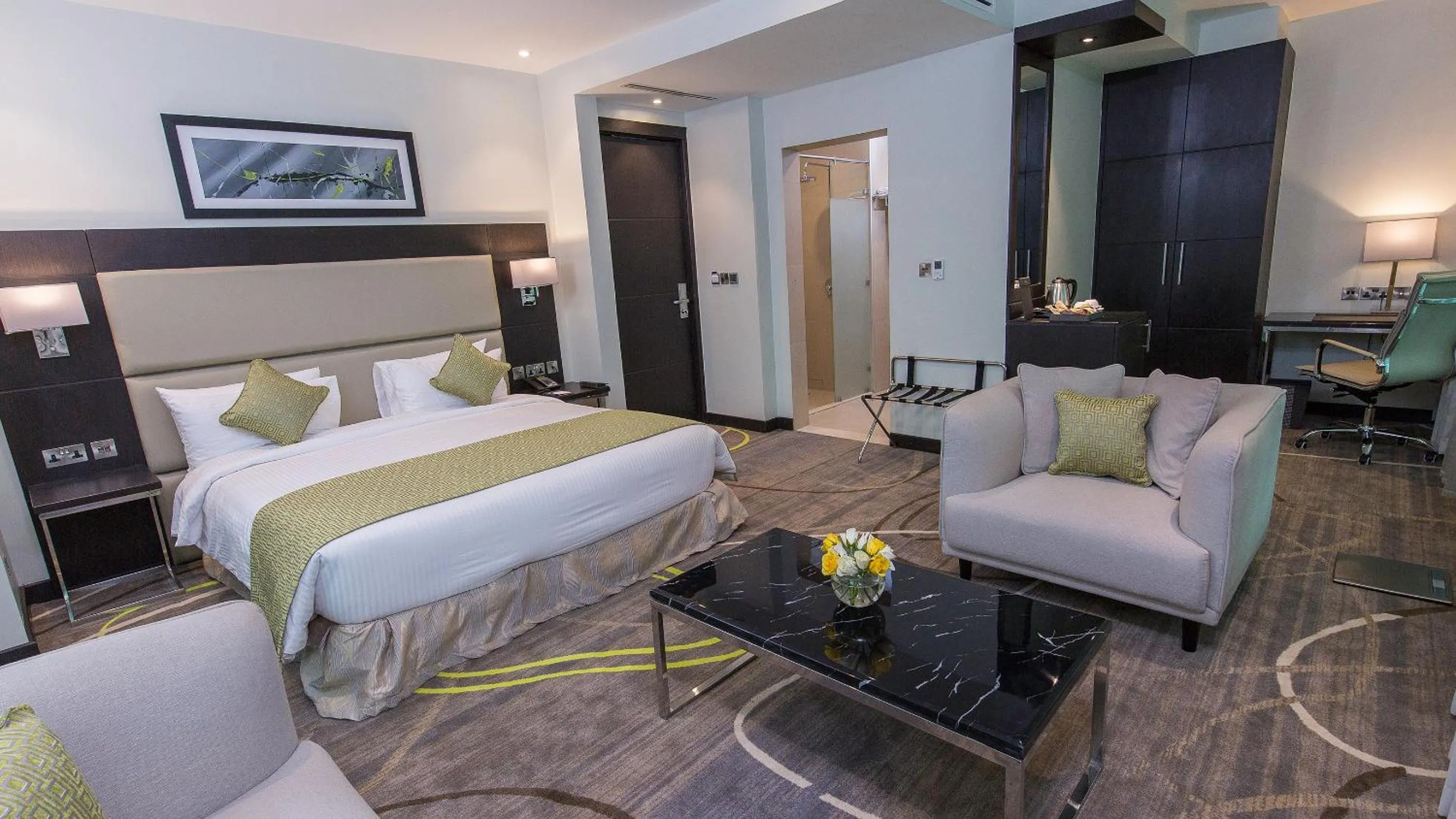 Bed in Royal Canaan Nairobi Hotel