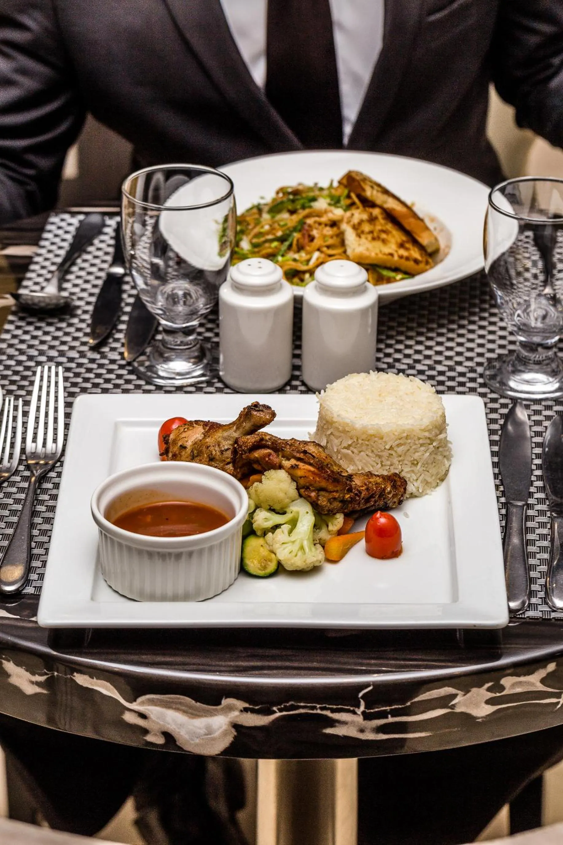 Food close-up in Royal Canaan Nairobi Hotel