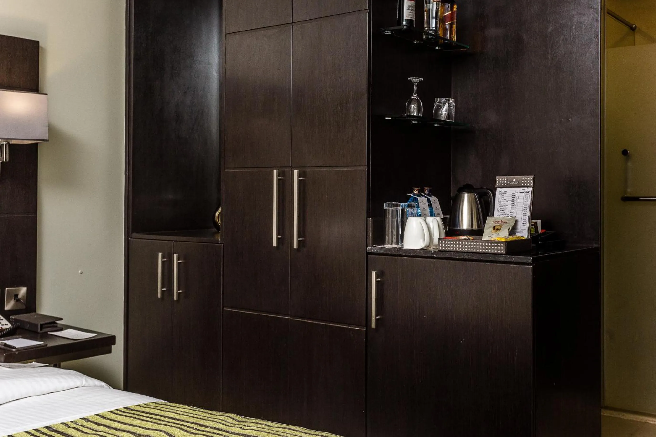 Bed in Royal Canaan Nairobi Hotel