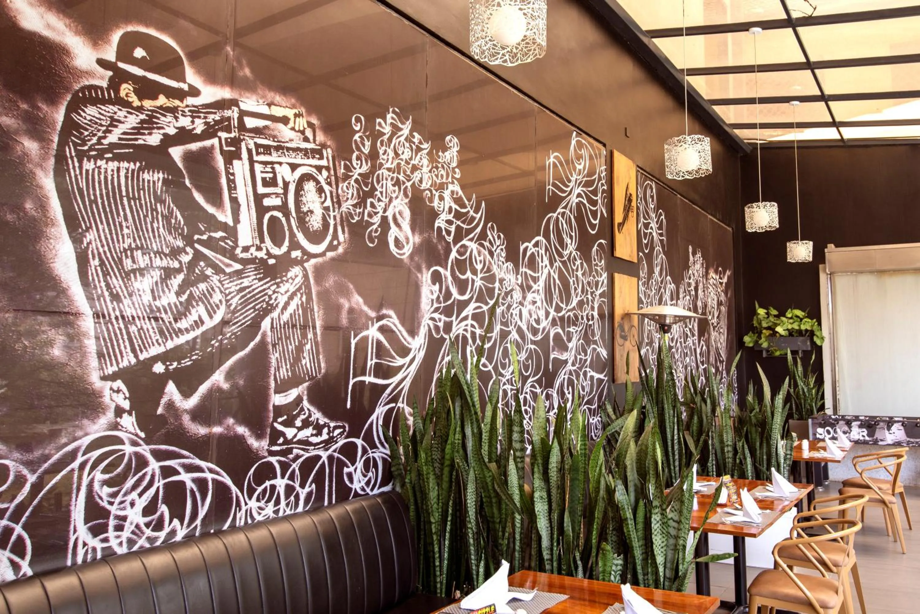 BBQ facilities in Royal Canaan Nairobi Hotel