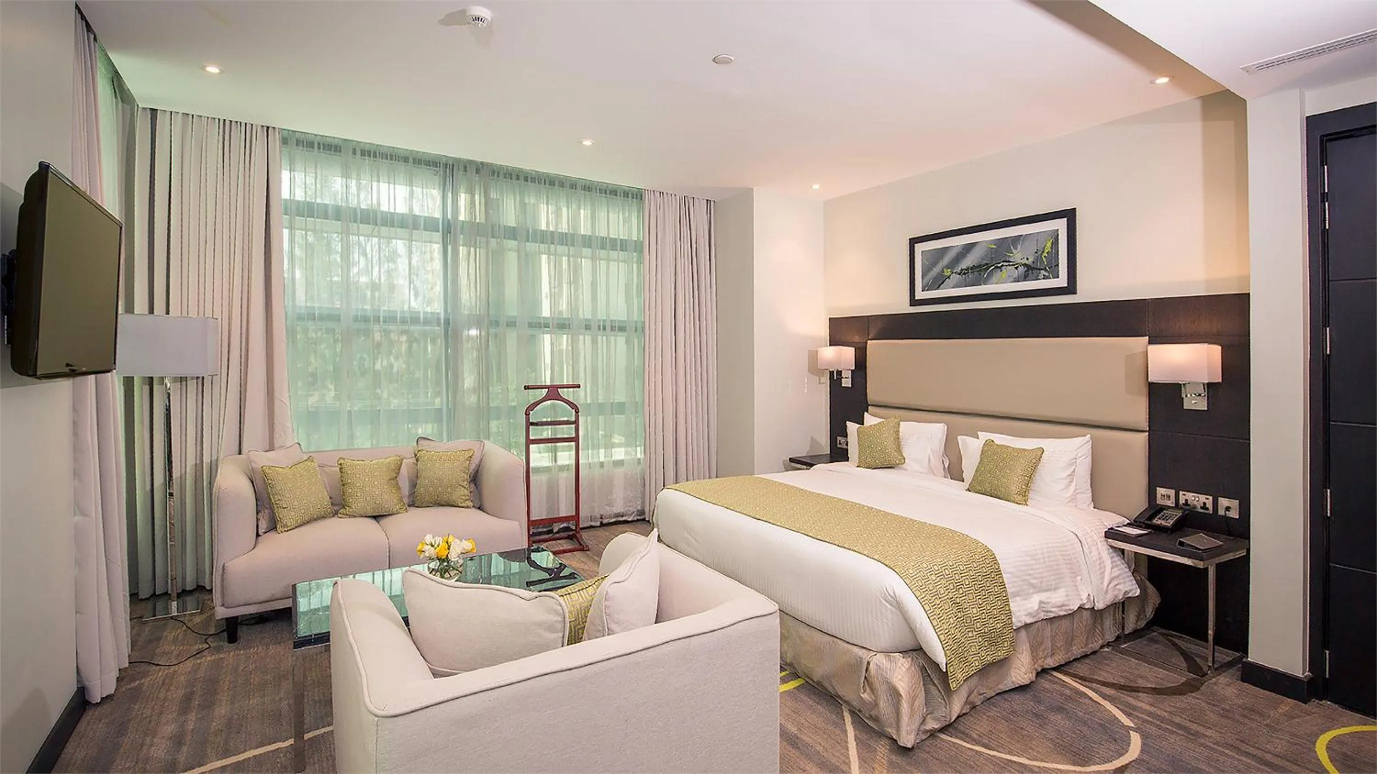 Photo of the whole room in Royal Canaan Nairobi Hotel