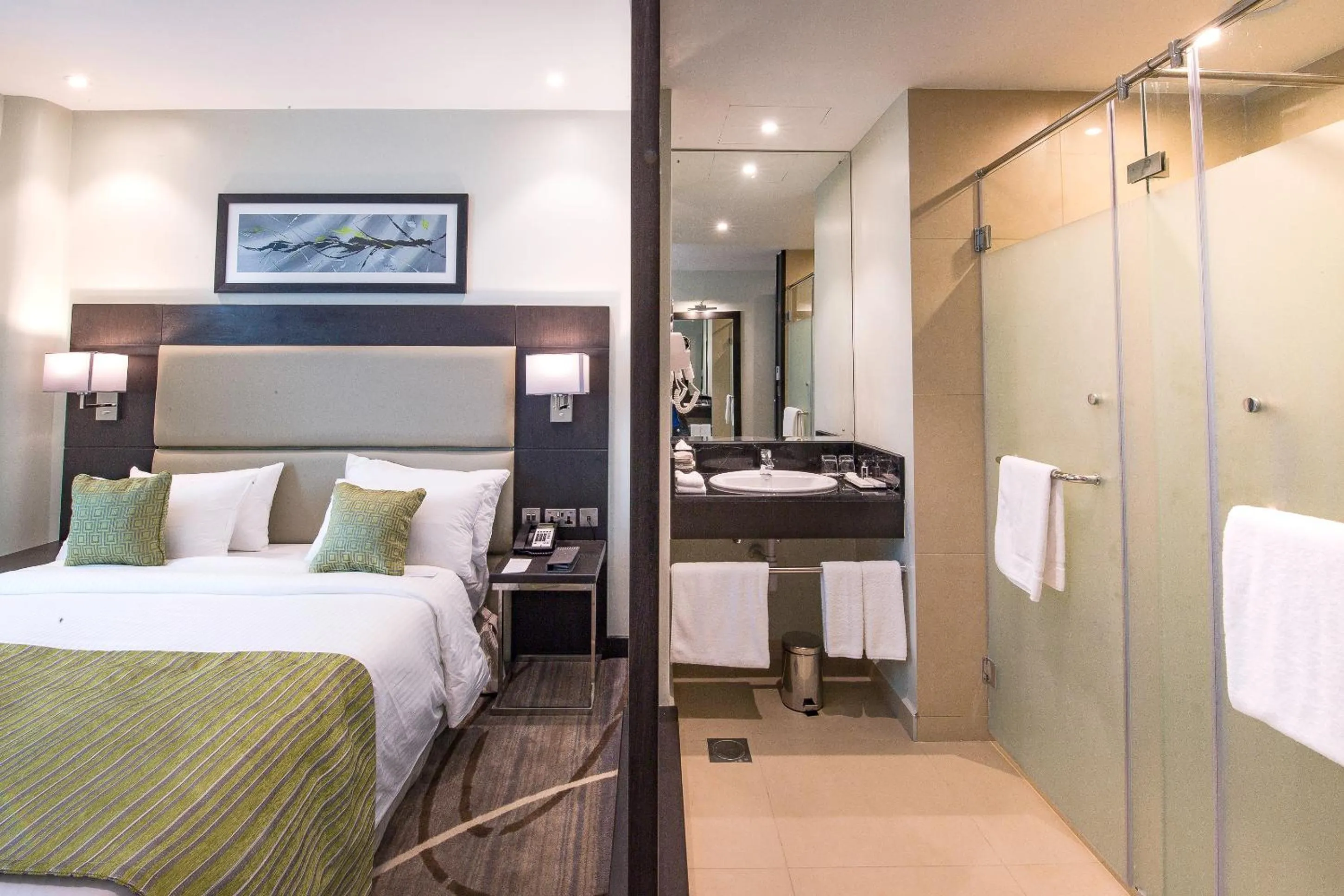 Bed in Royal Canaan Nairobi Hotel