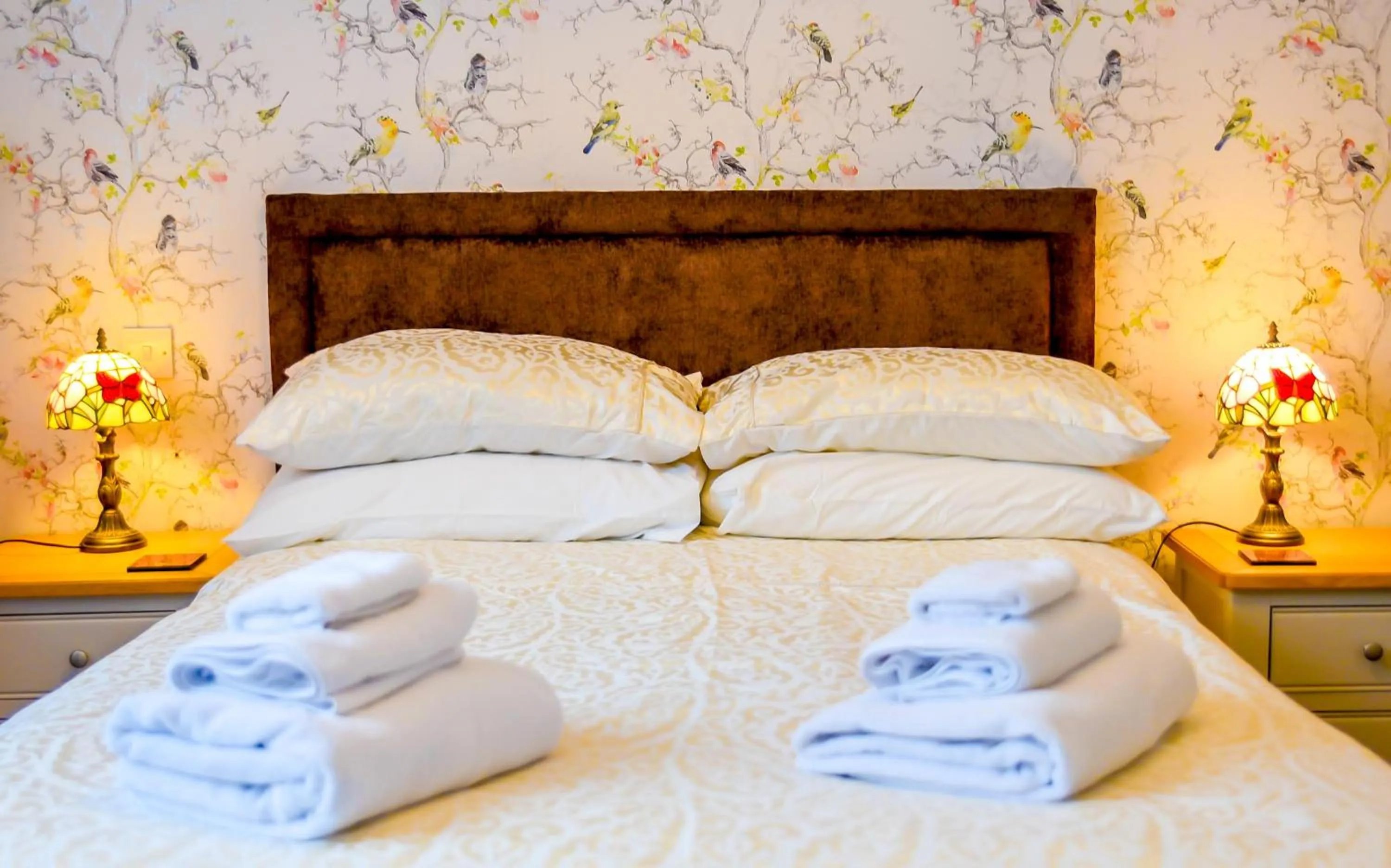 Bedroom, Bed in Grange Bank House