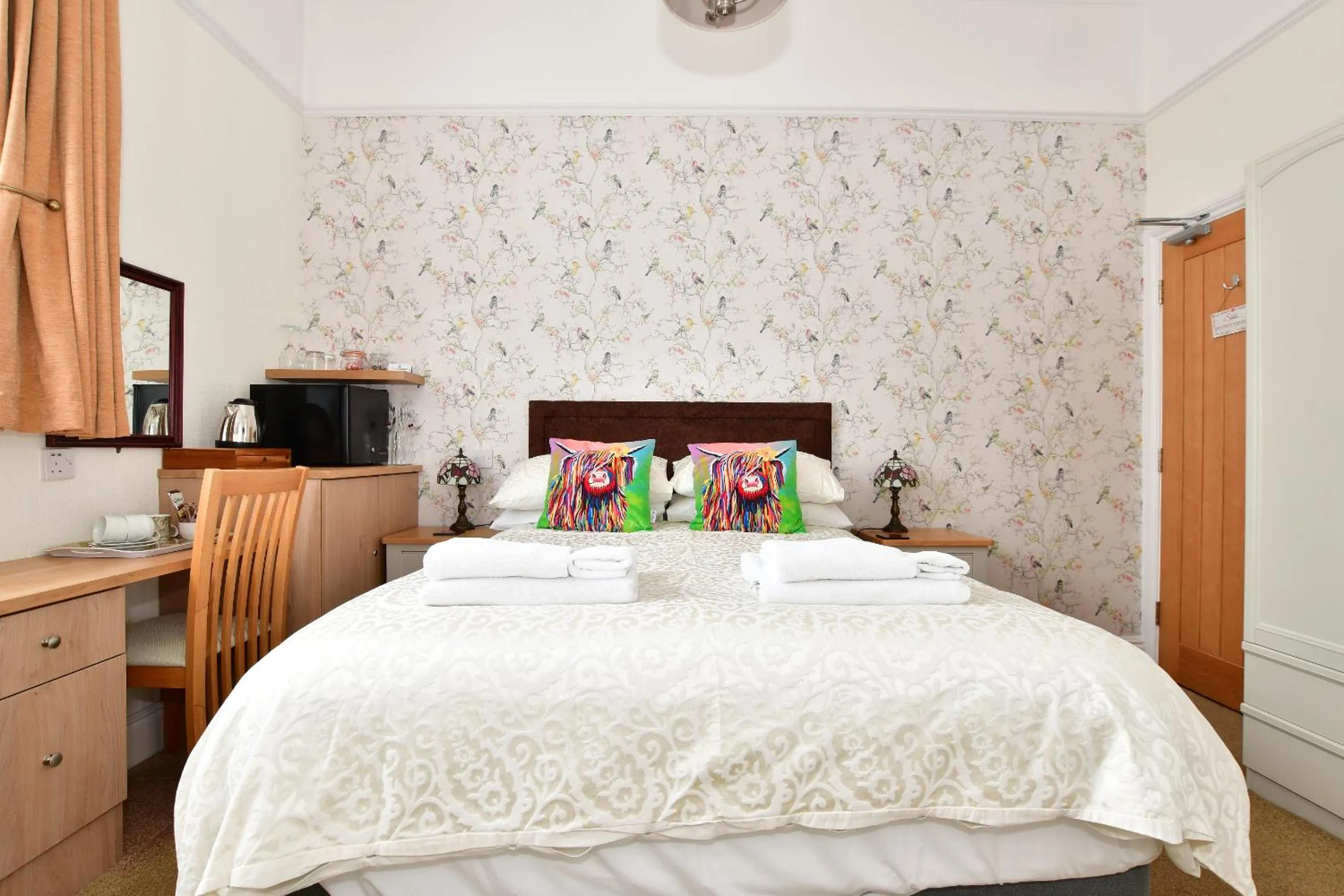 Bedroom, Bed in Grange Bank House