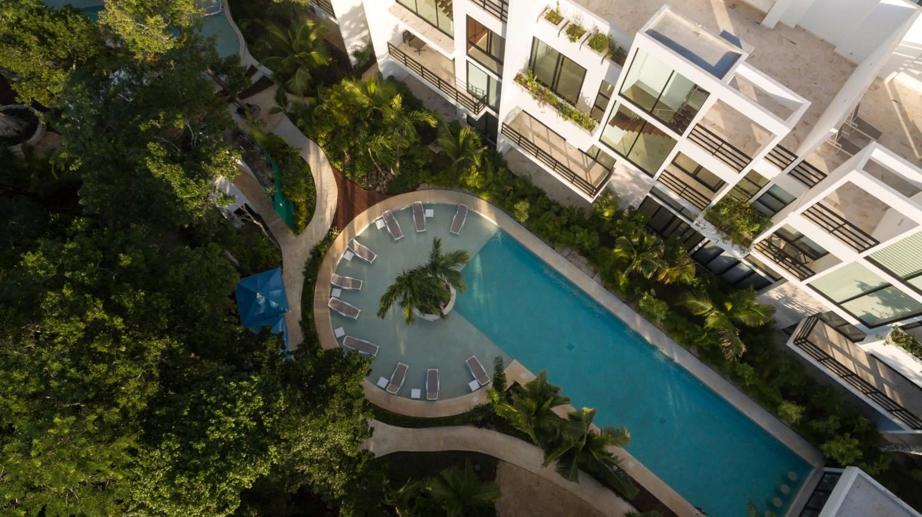 Bird's eye view in Anah Tulum