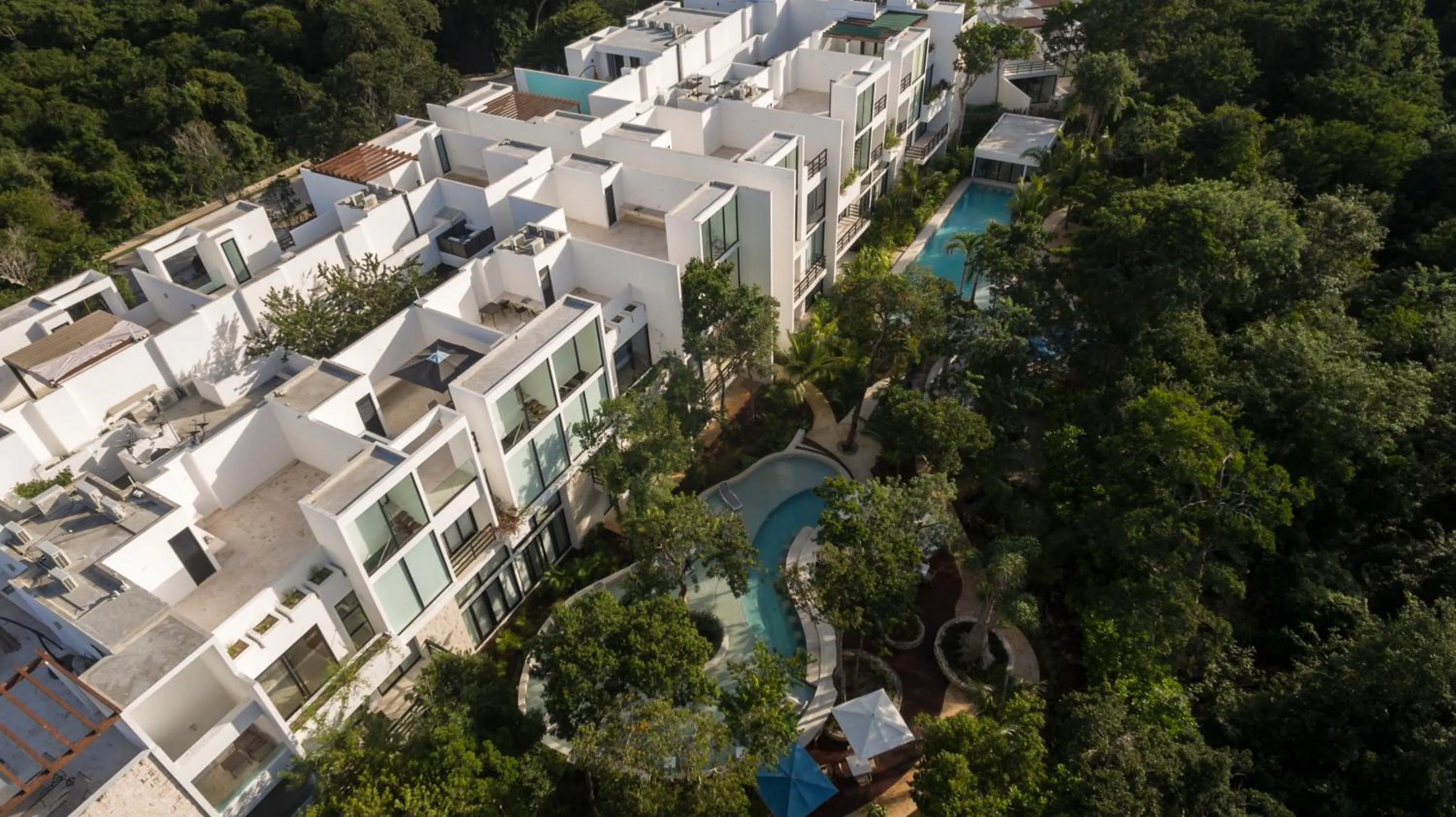 Bird's eye view in Anah Tulum