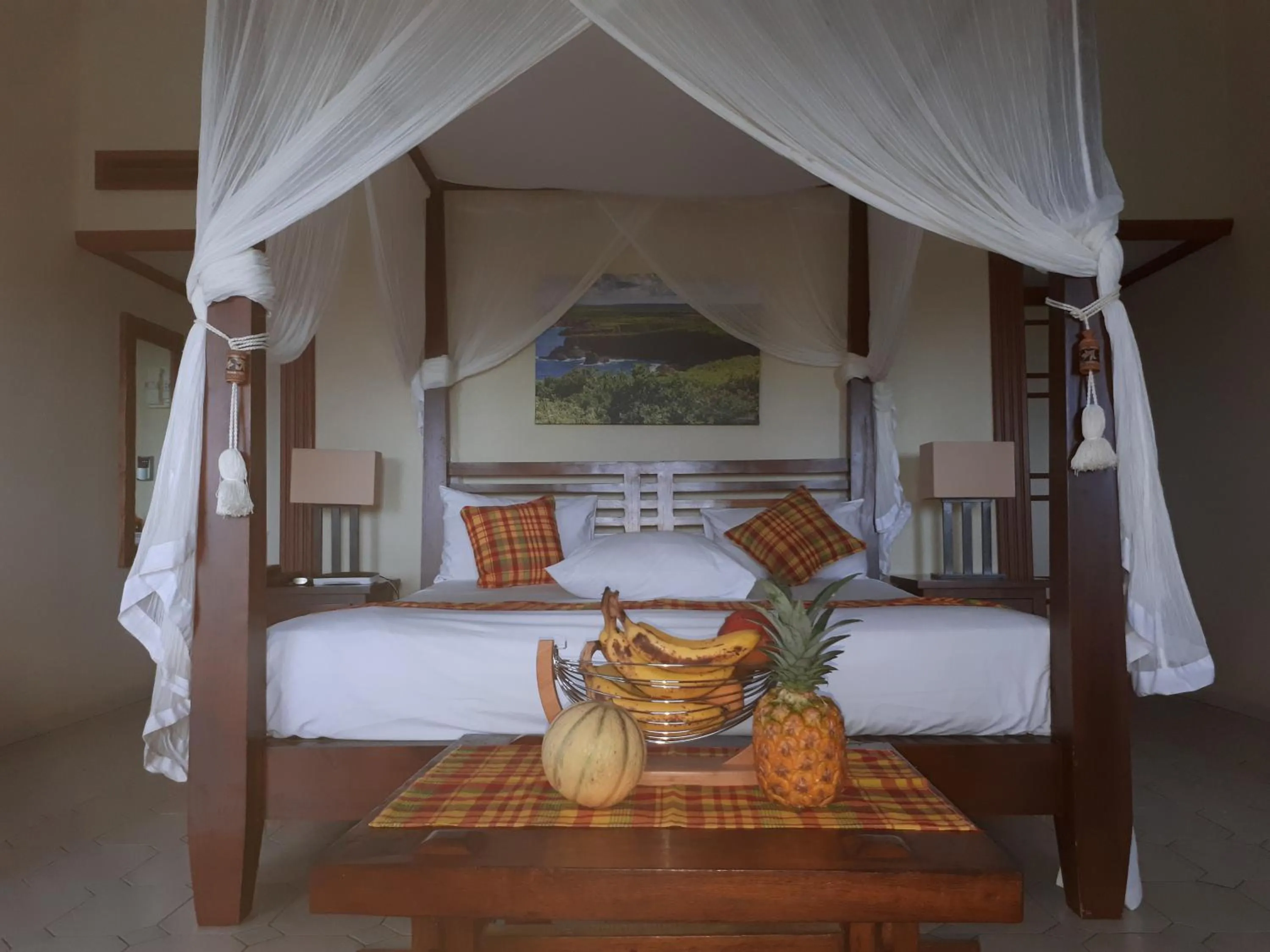 Bed in Appartement à la Résidence LA PLANTATION RESORT and SPA