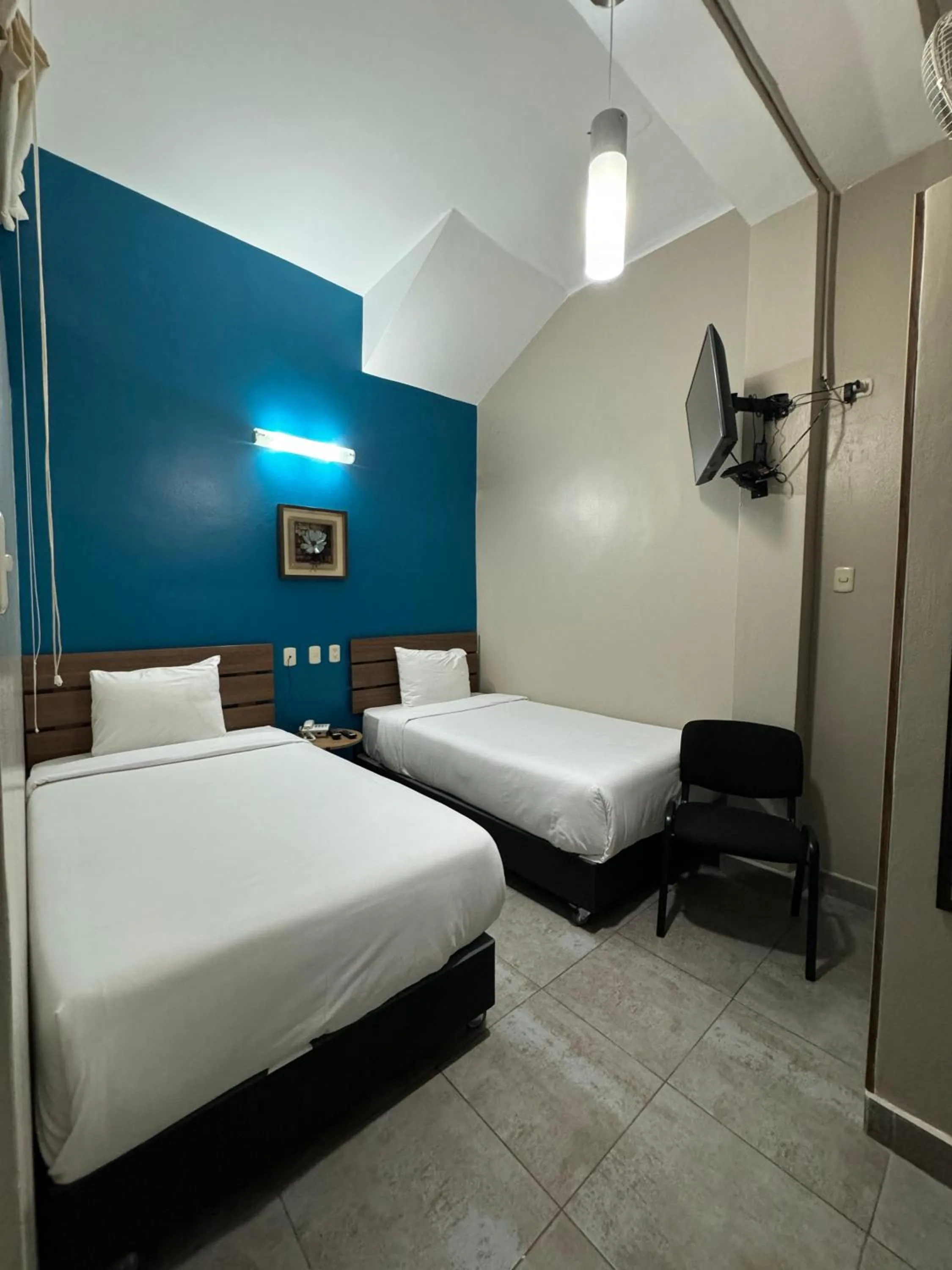 Bedroom, Bed in Residencial Alfa Hotel