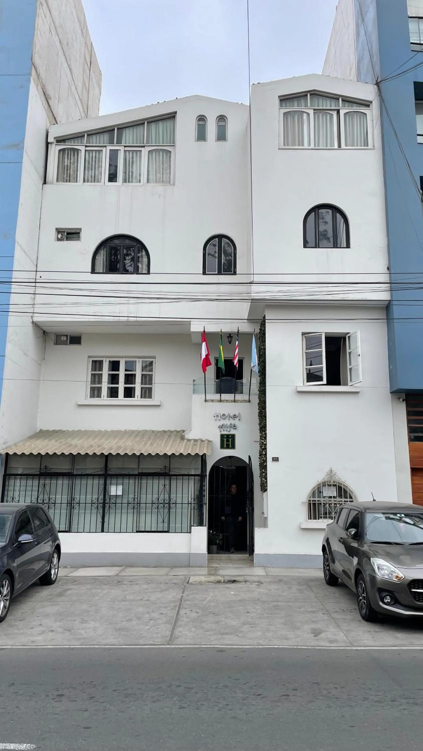 Facade/entrance in Residencial Alfa Hotel