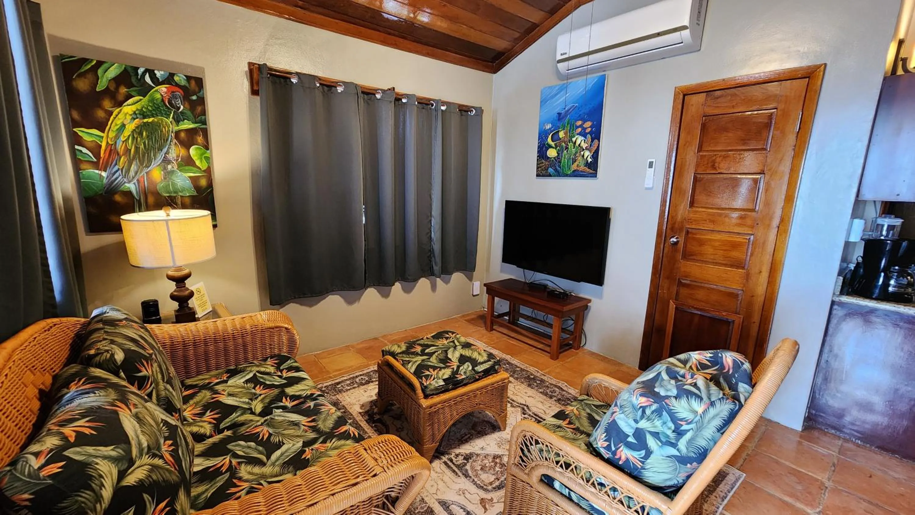 Living room in Tradewinds Paradise Villas