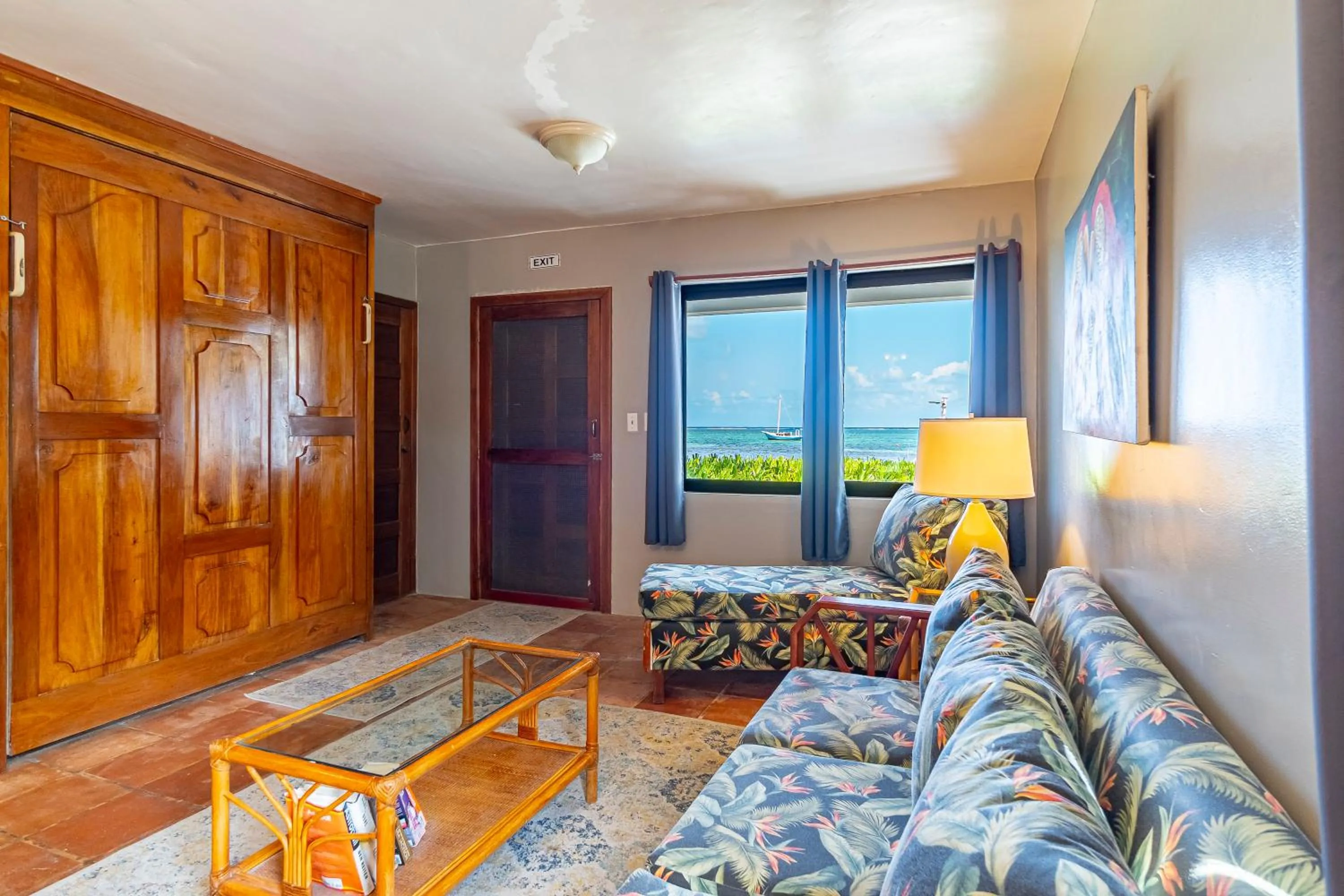 Living room in Tradewinds Paradise Villas