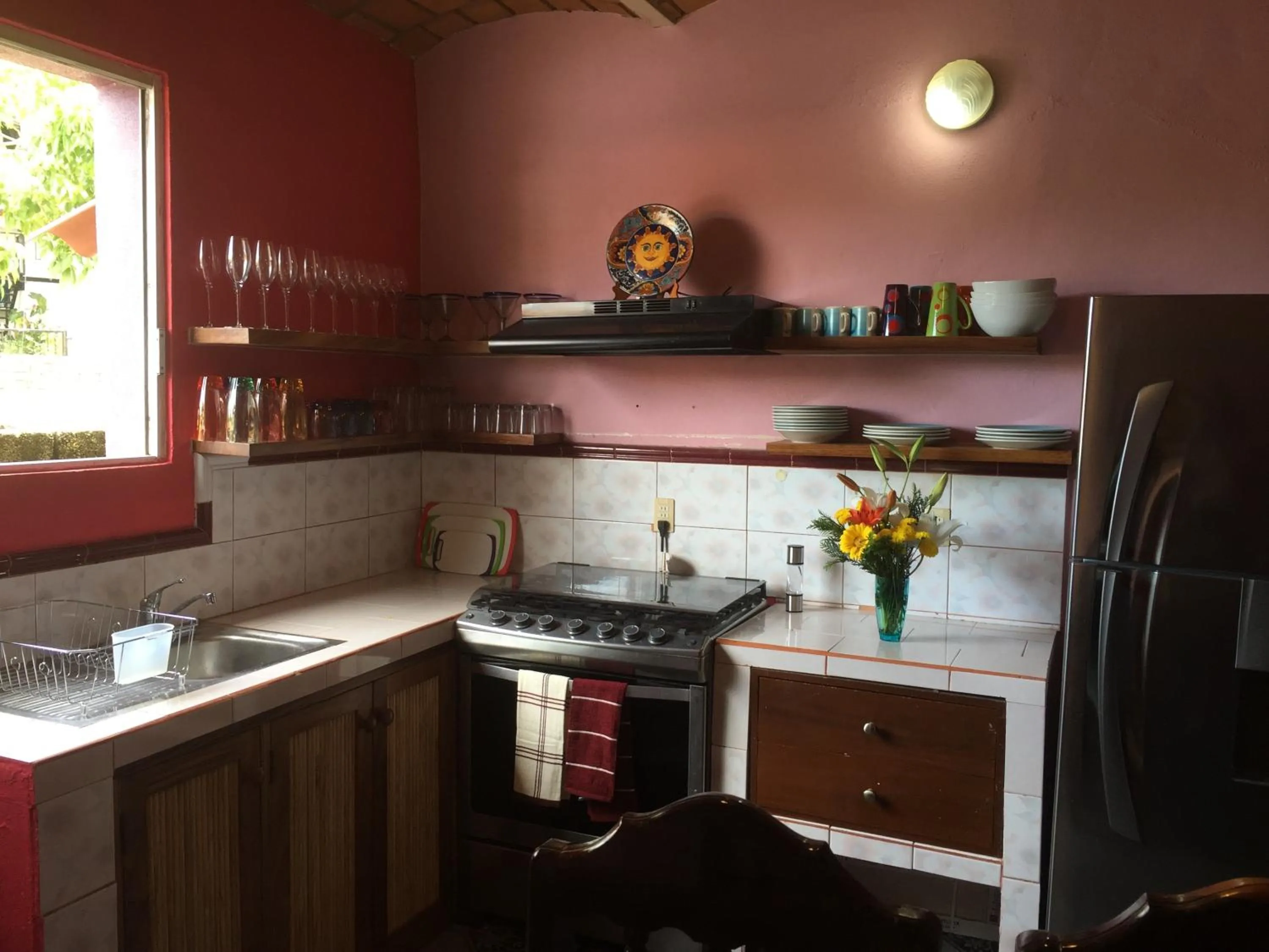 Kitchen or kitchenette in Casa Juanita