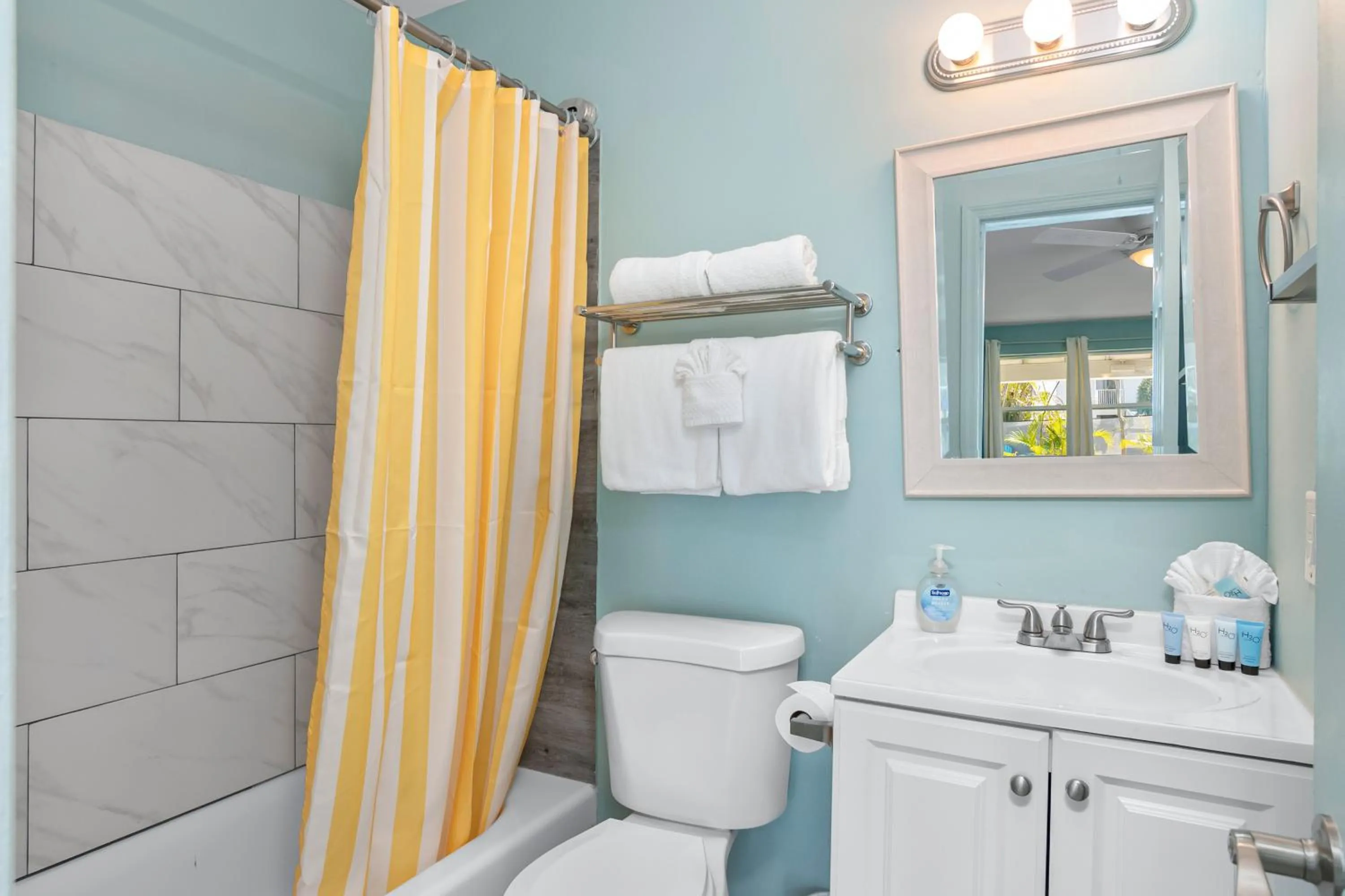 Toilet in Latitude 26 Waterfront Boutique Resort - Fort Myers Beach