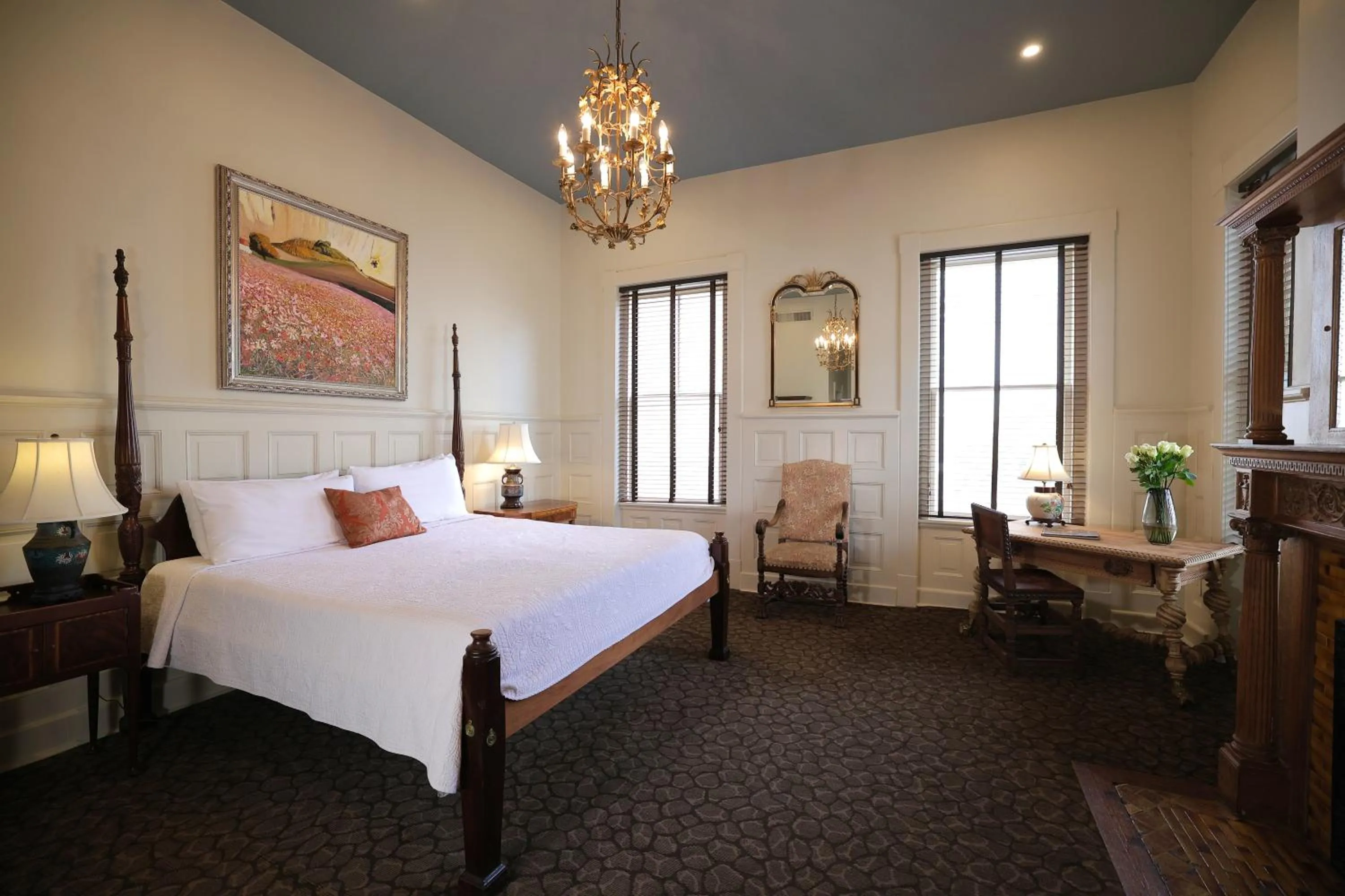 Bed in Foley House Inn