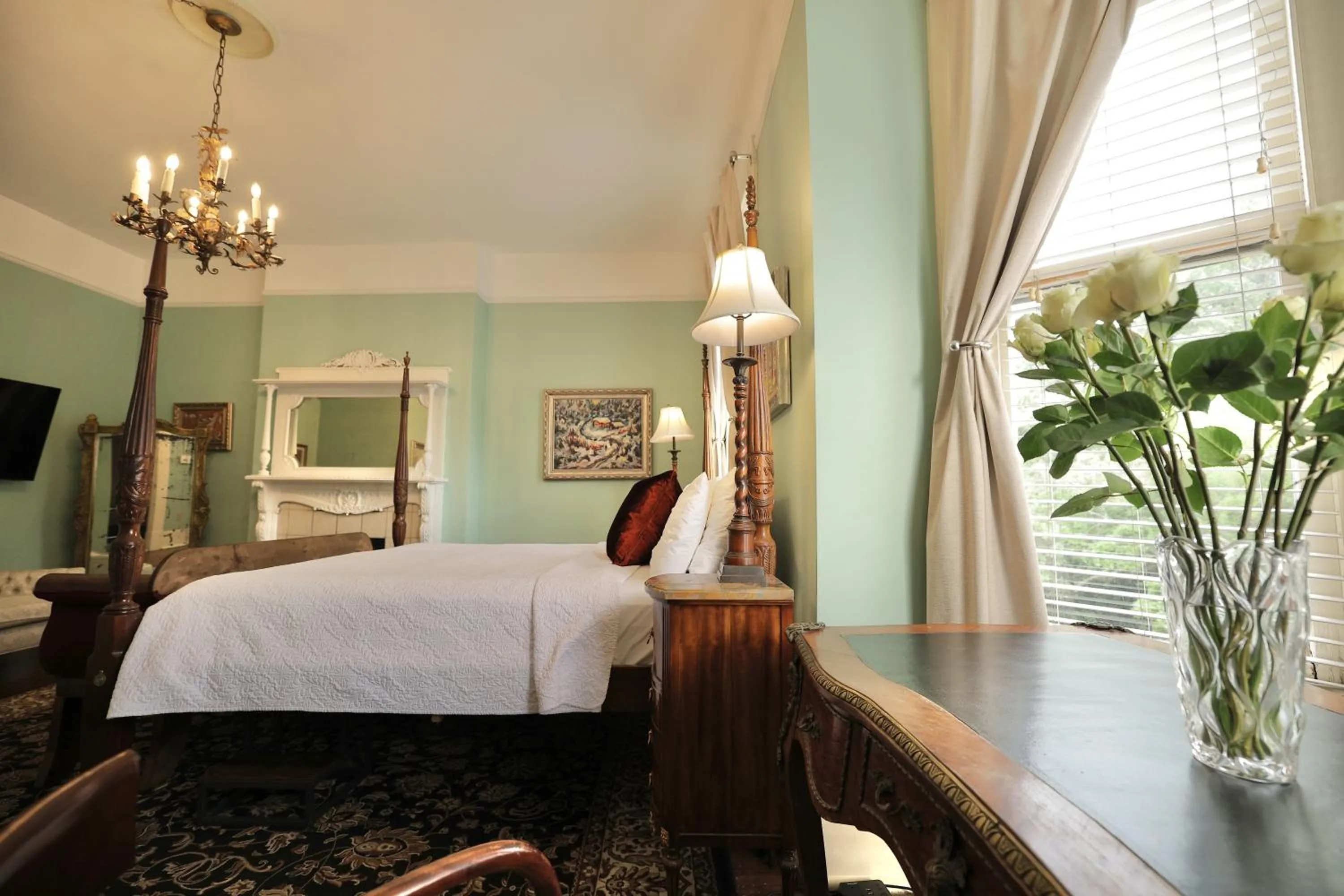 Bed in Foley House Inn