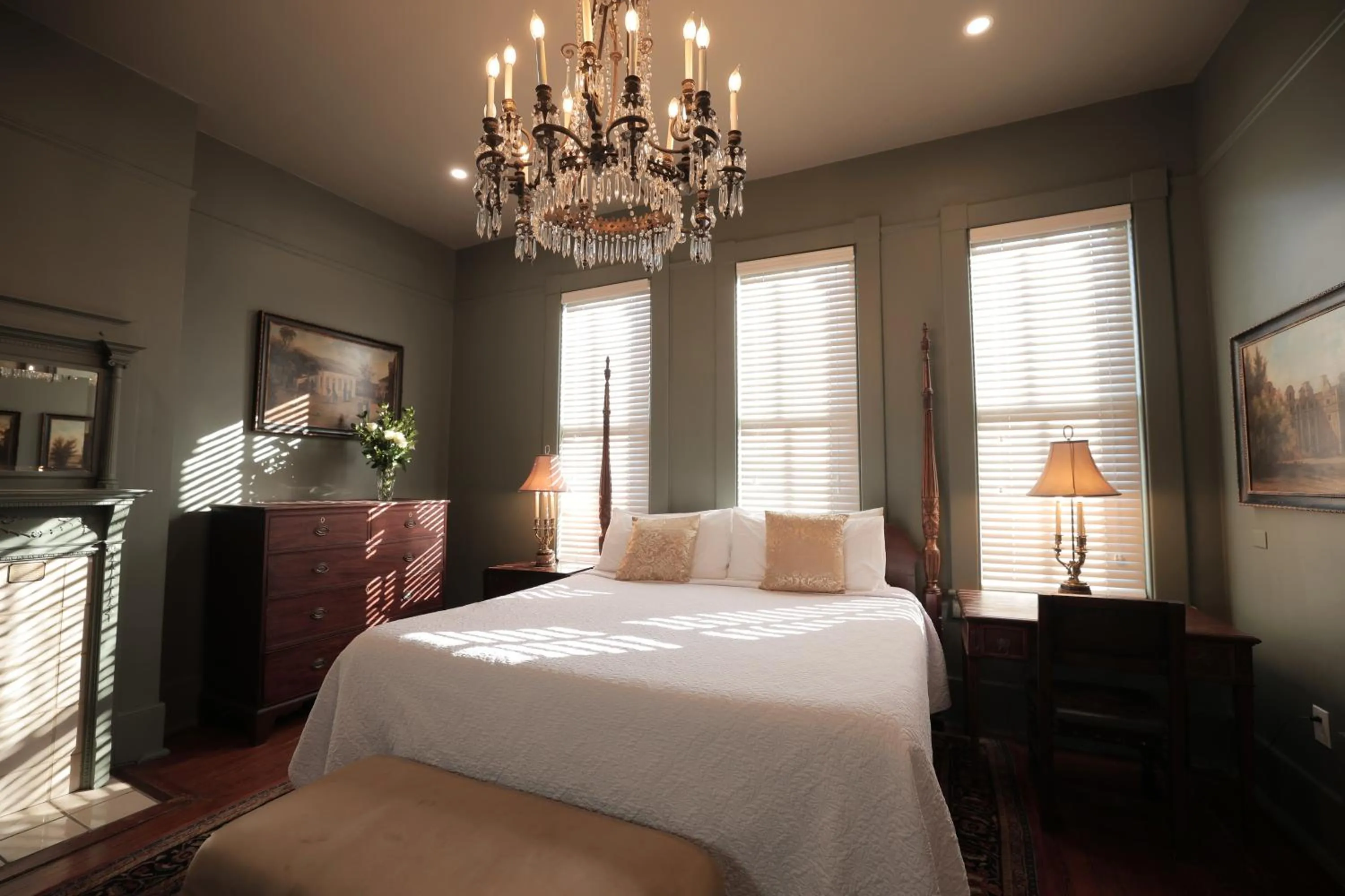 Bed in Foley House Inn