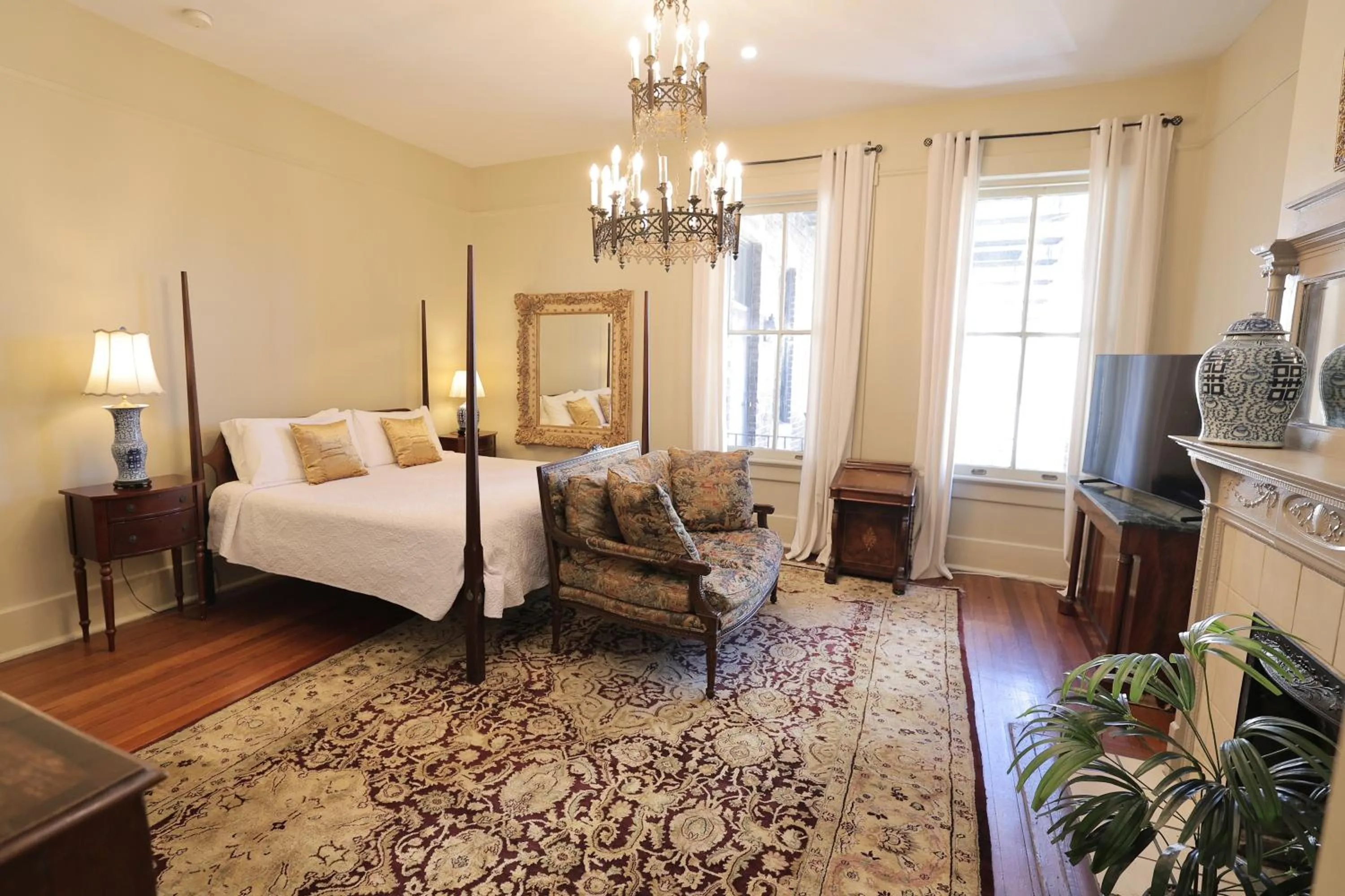 Bed in Foley House Inn