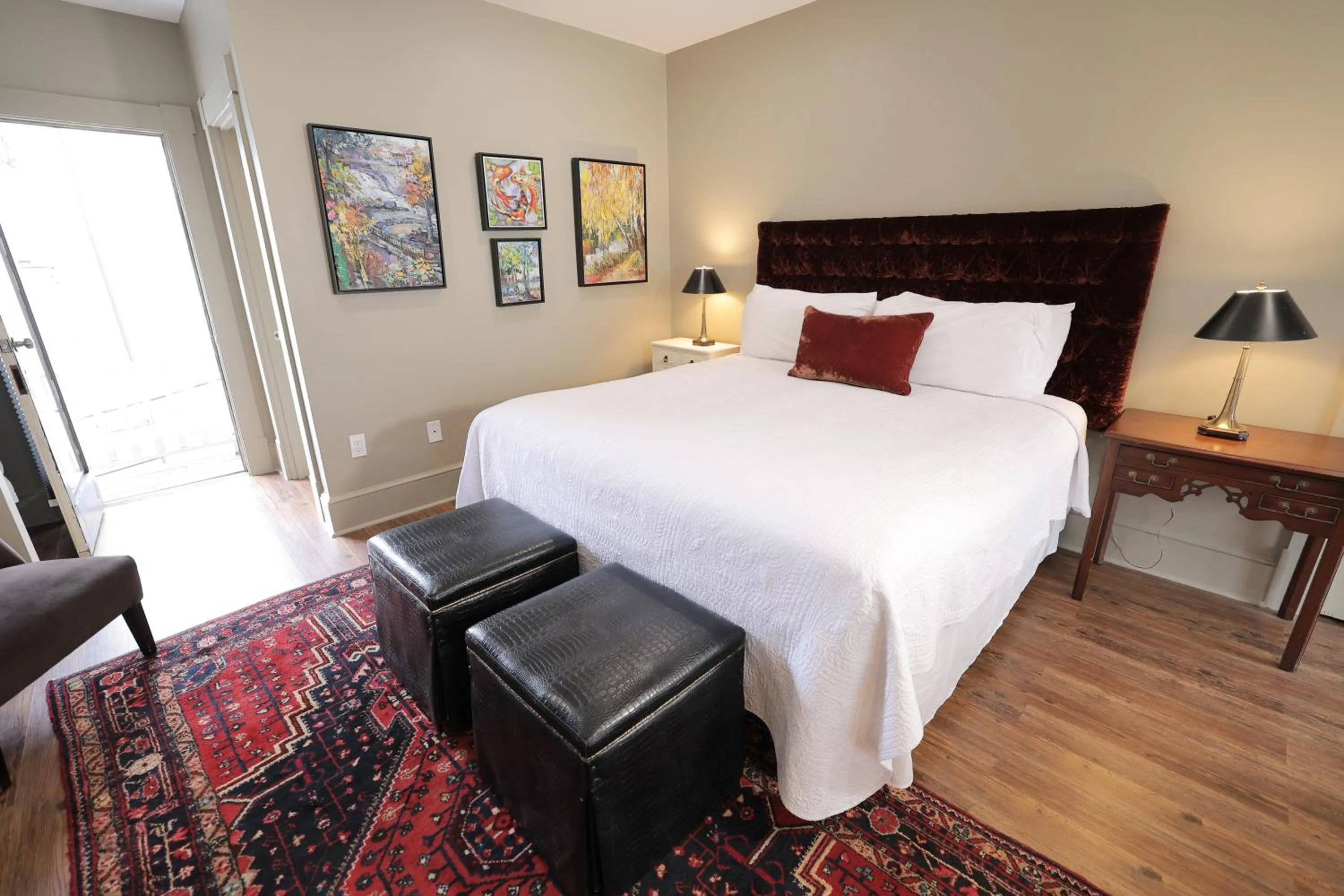 Bed in Foley House Inn