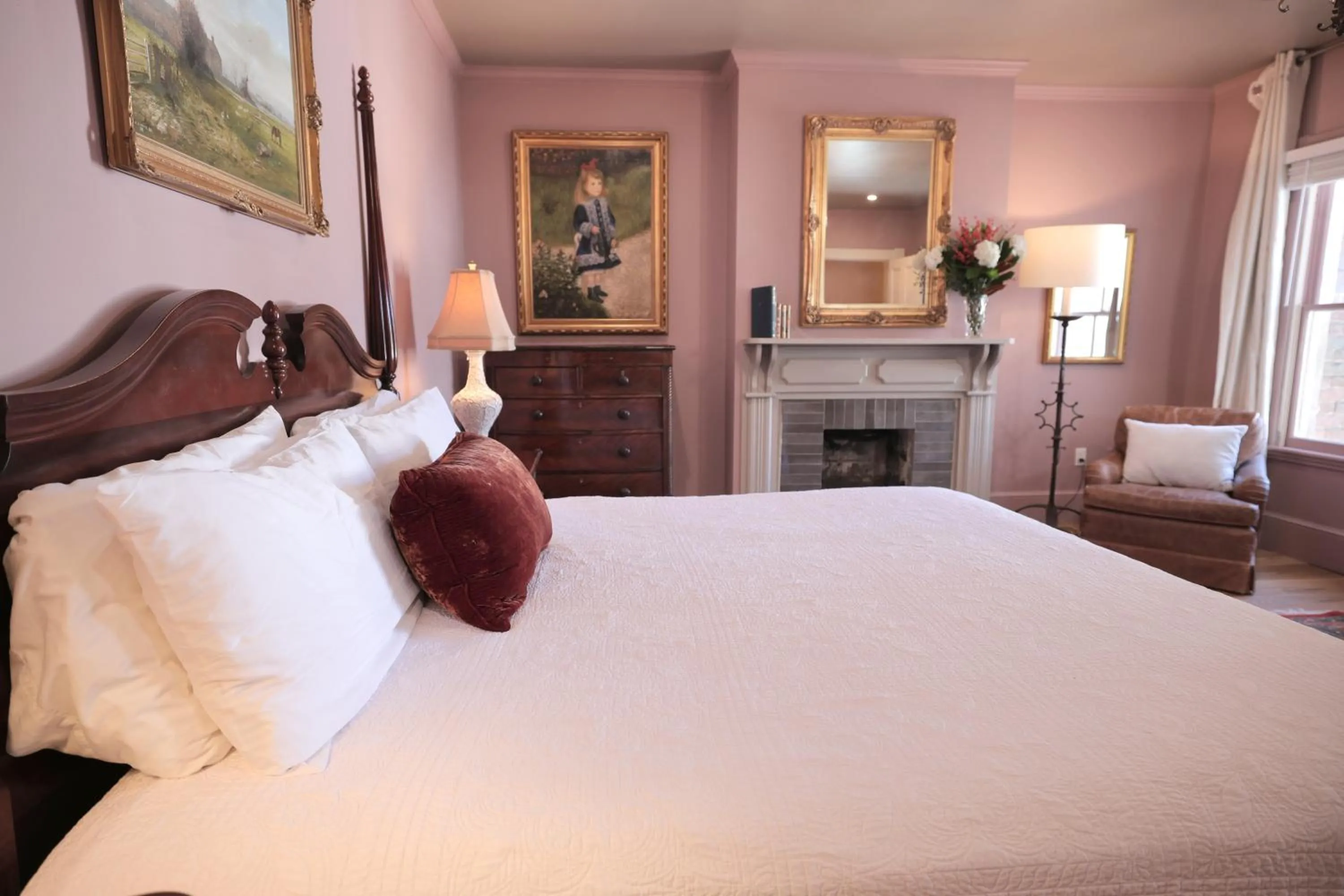 Bed in Foley House Inn