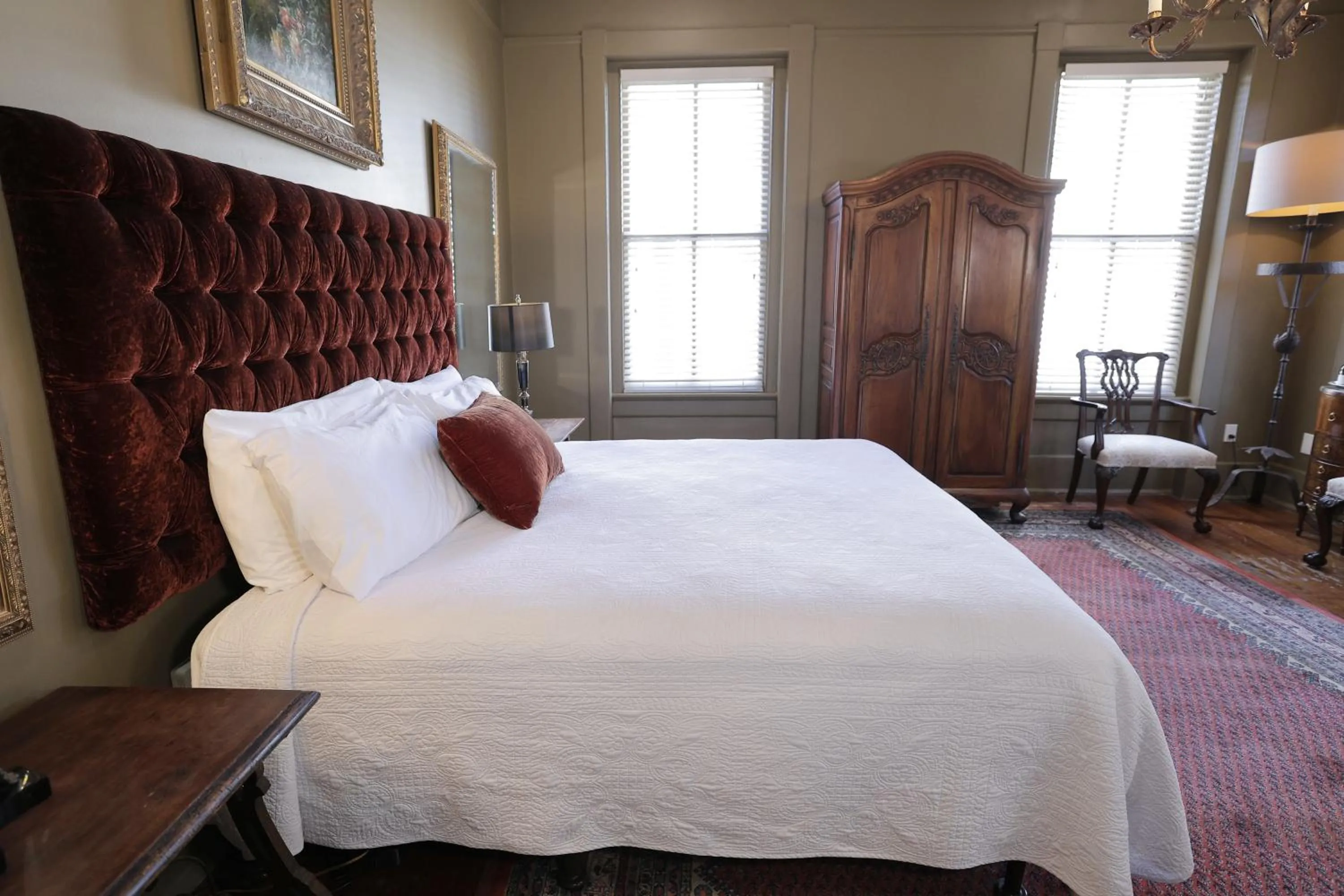 Bed in Foley House Inn