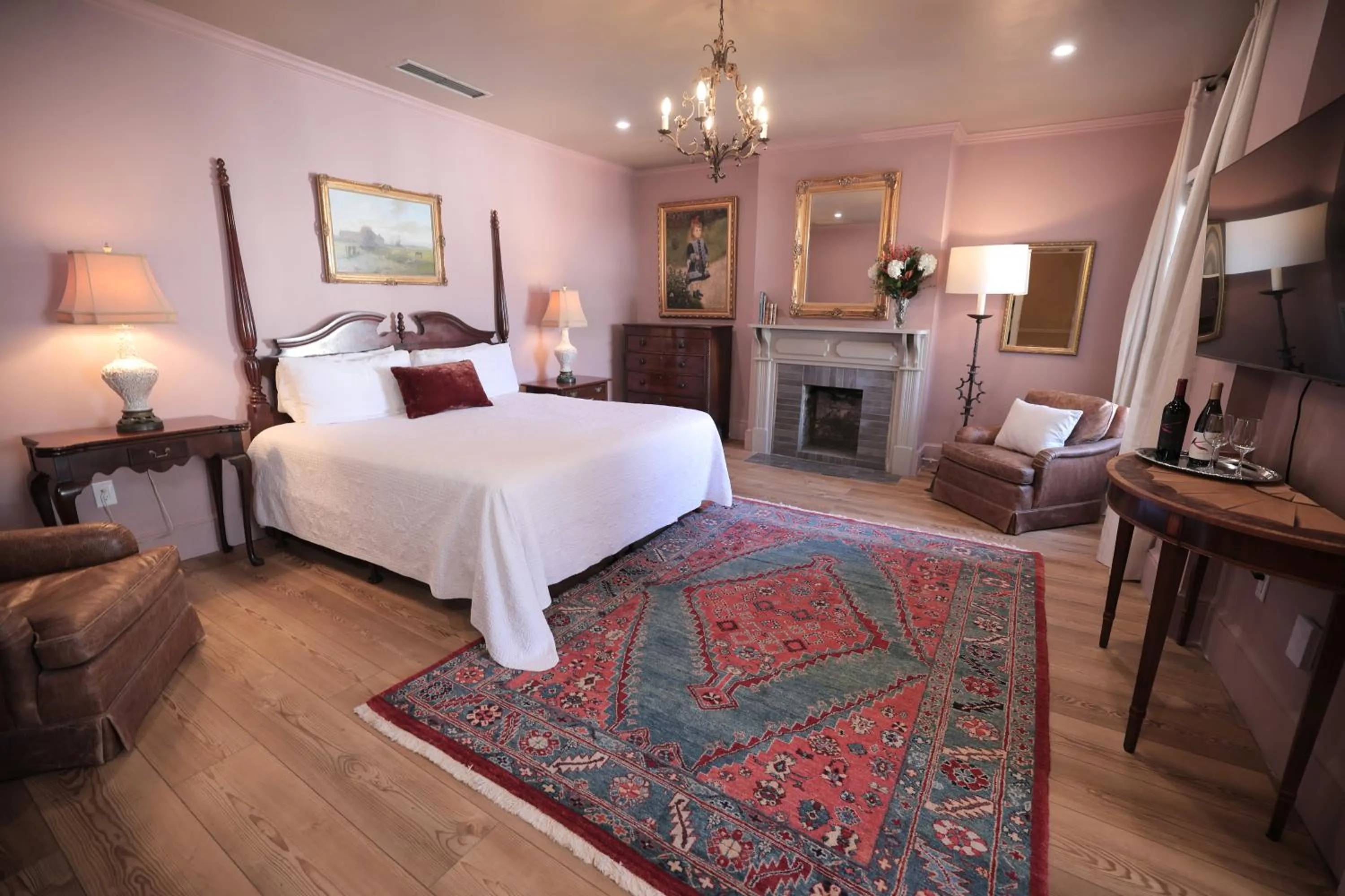 Bed in Foley House Inn