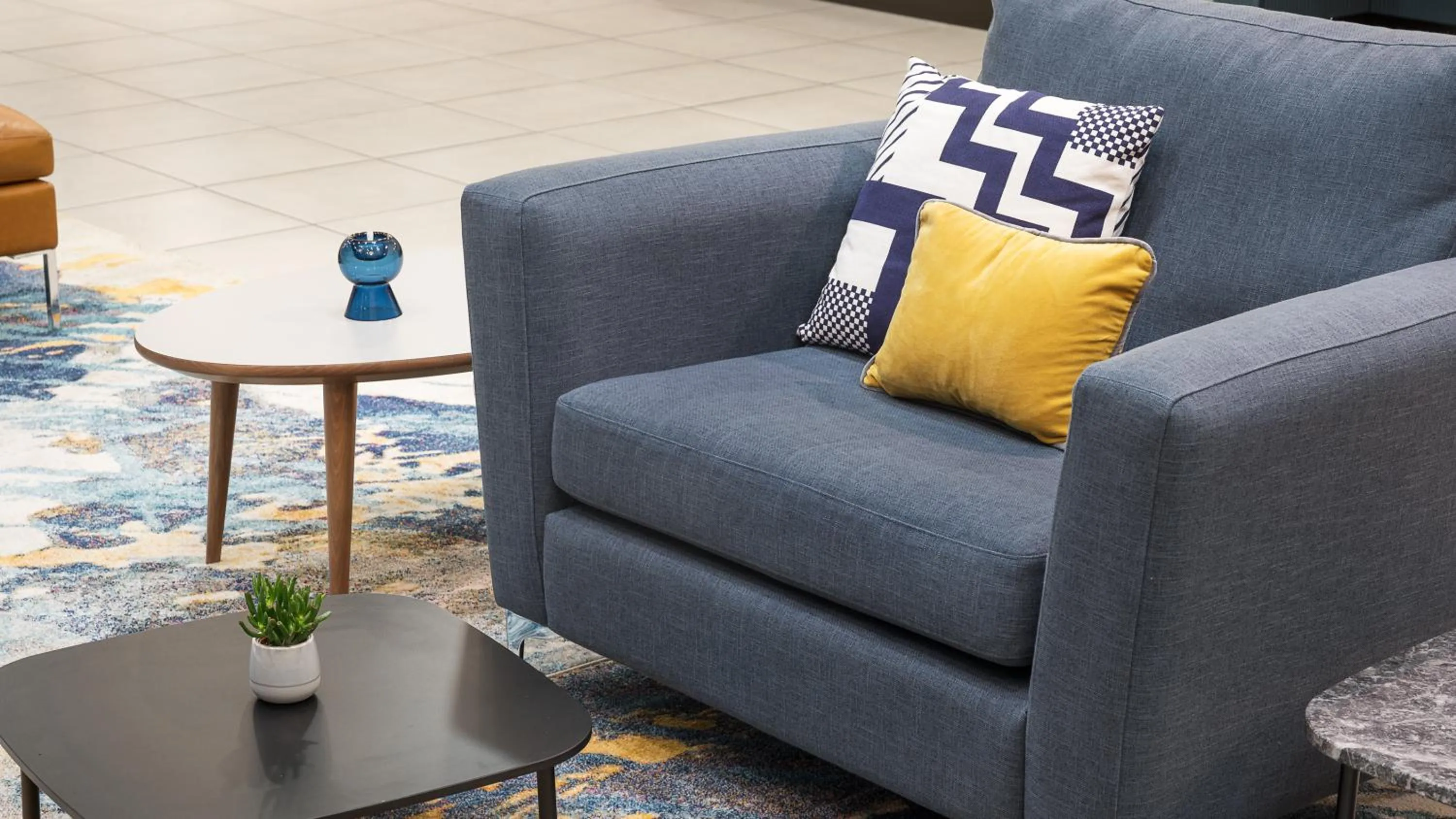 Seating area in voco Reading