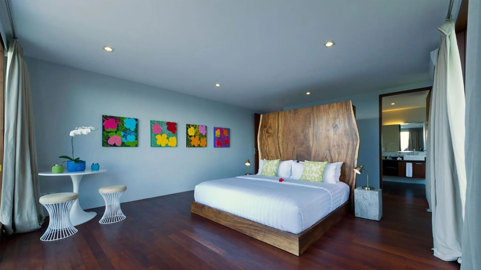 Bed in Malimbu Cliff Villa by Elite Havens