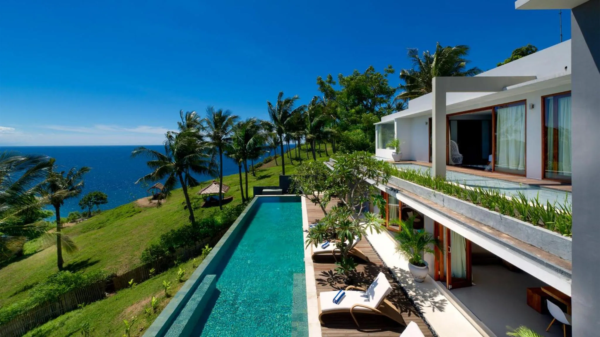 Property building in Malimbu Cliff Villa by Elite Havens