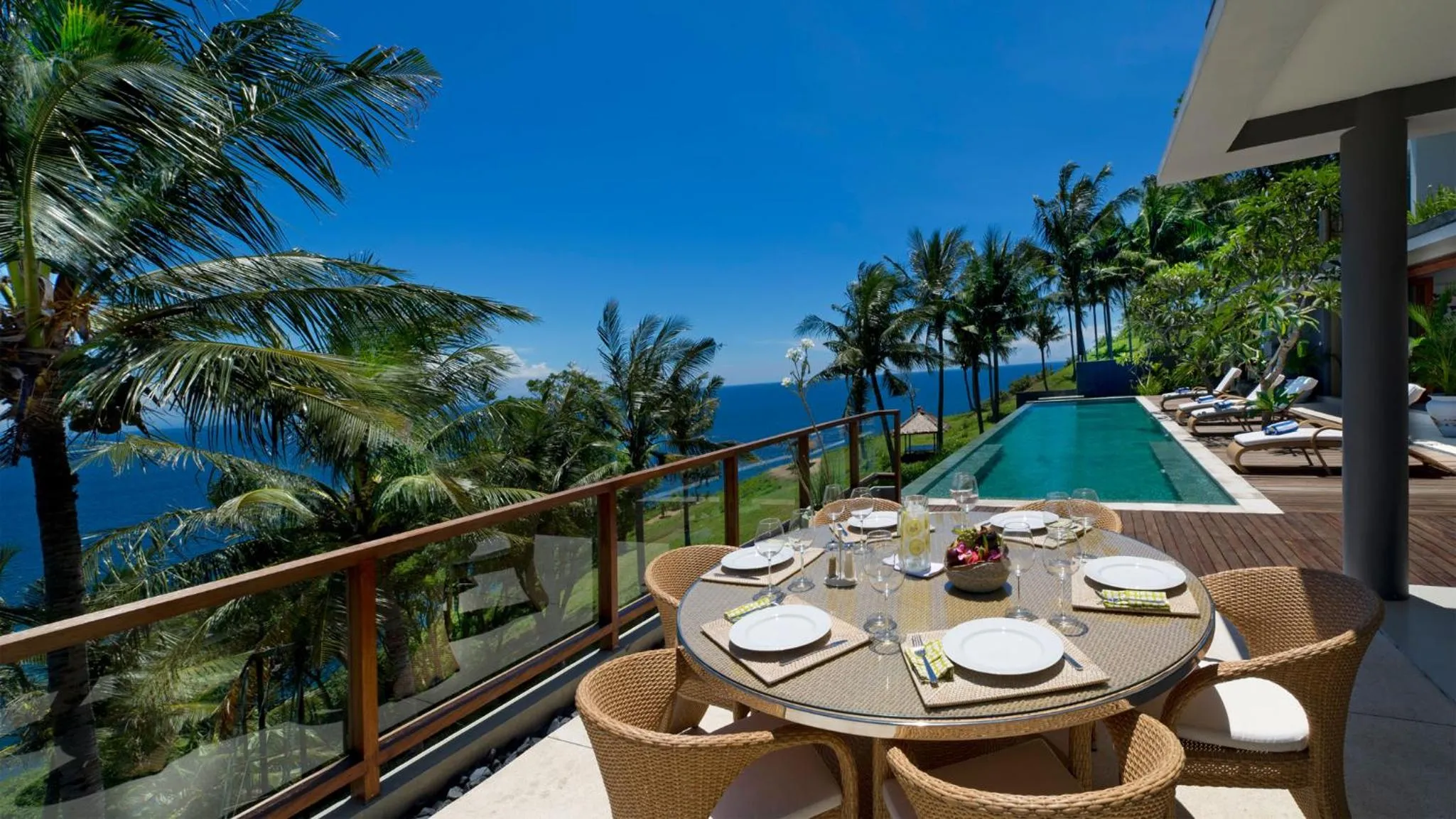 Day in Malimbu Cliff Villa by Elite Havens