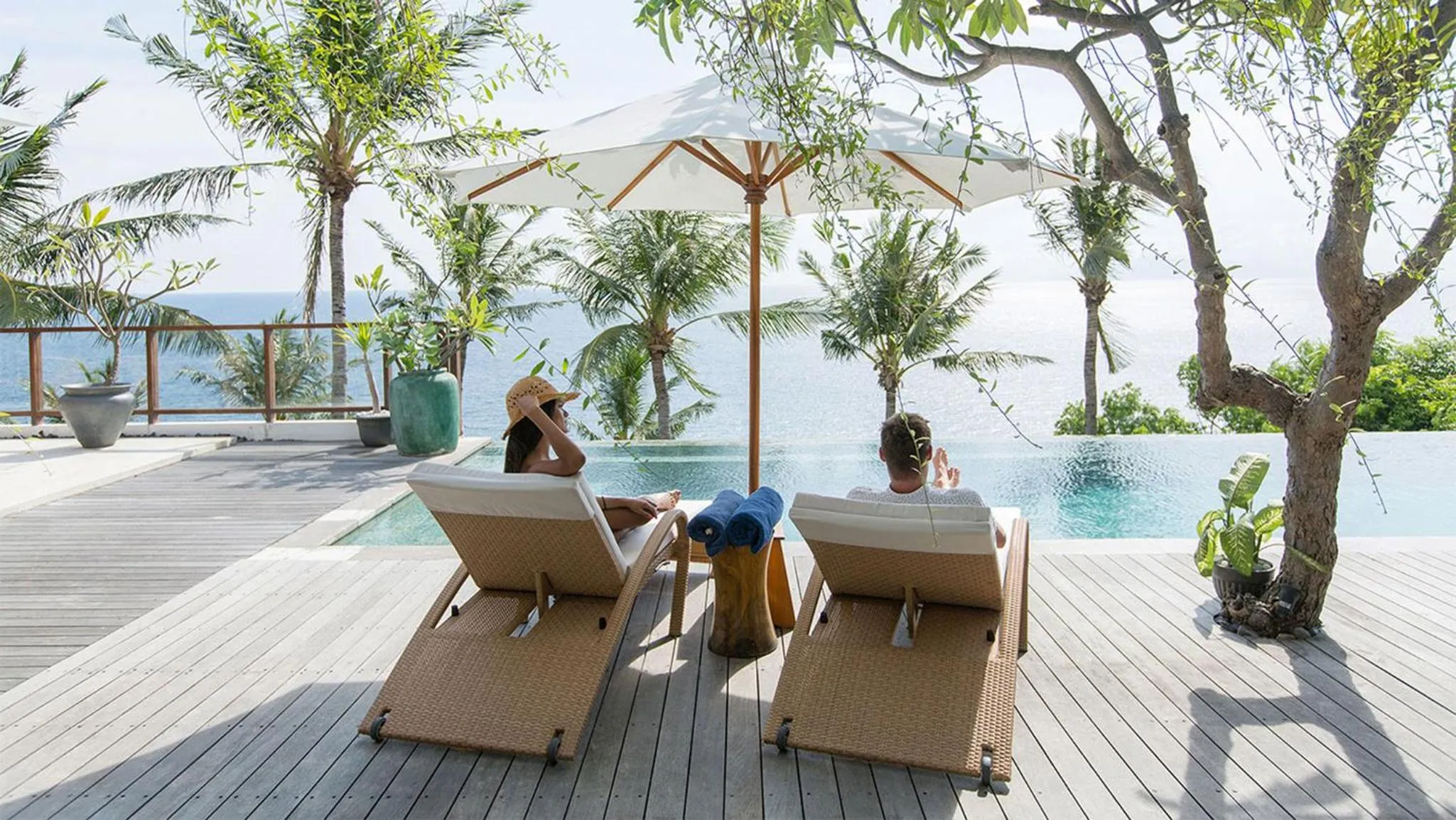 Day in Malimbu Cliff Villa by Elite Havens