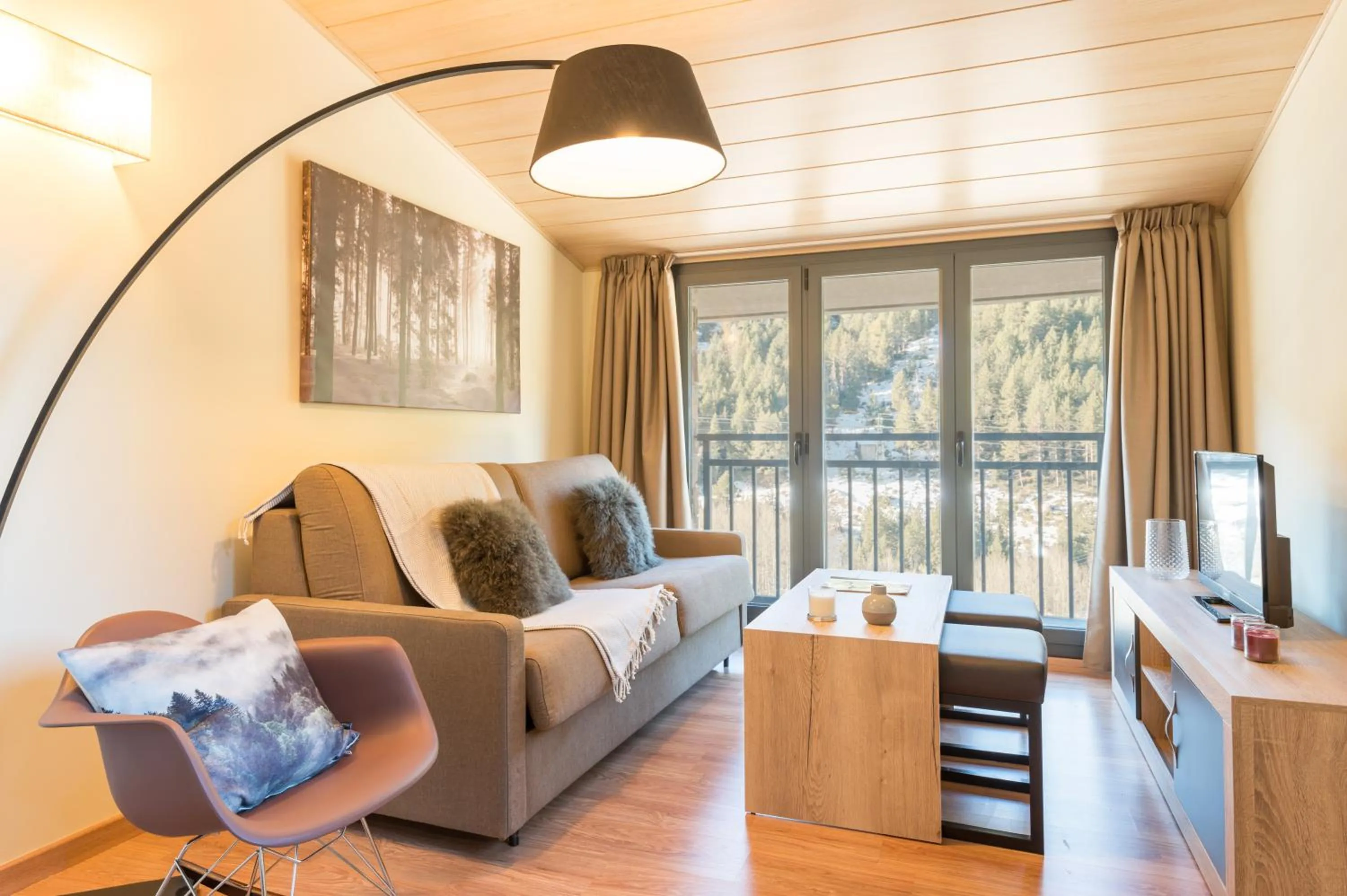 Kitchen or kitchenette in Pierre & Vacances Andorra Sunari Peretol