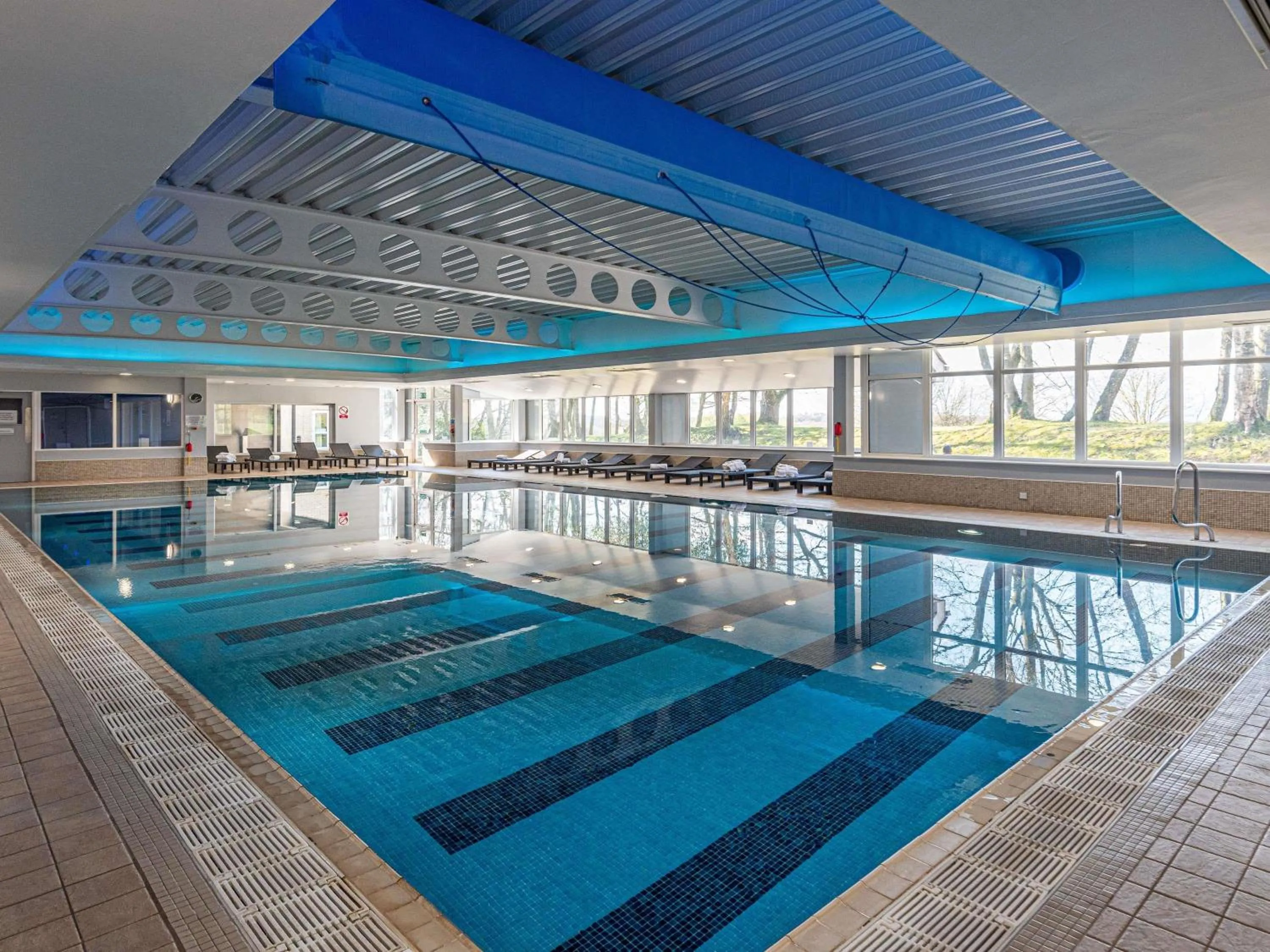 Pool view in Mercure Manchester Norton Grange Hotel & Spa