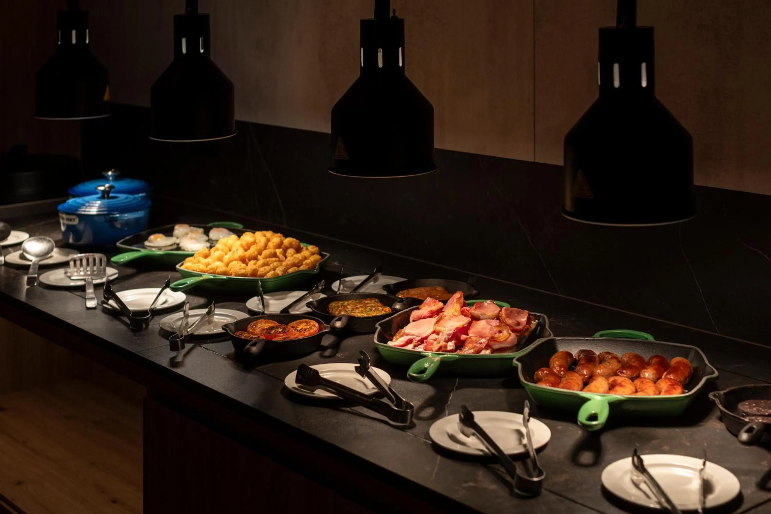 Buffet breakfast in Mercure Manchester Norton Grange Hotel & Spa