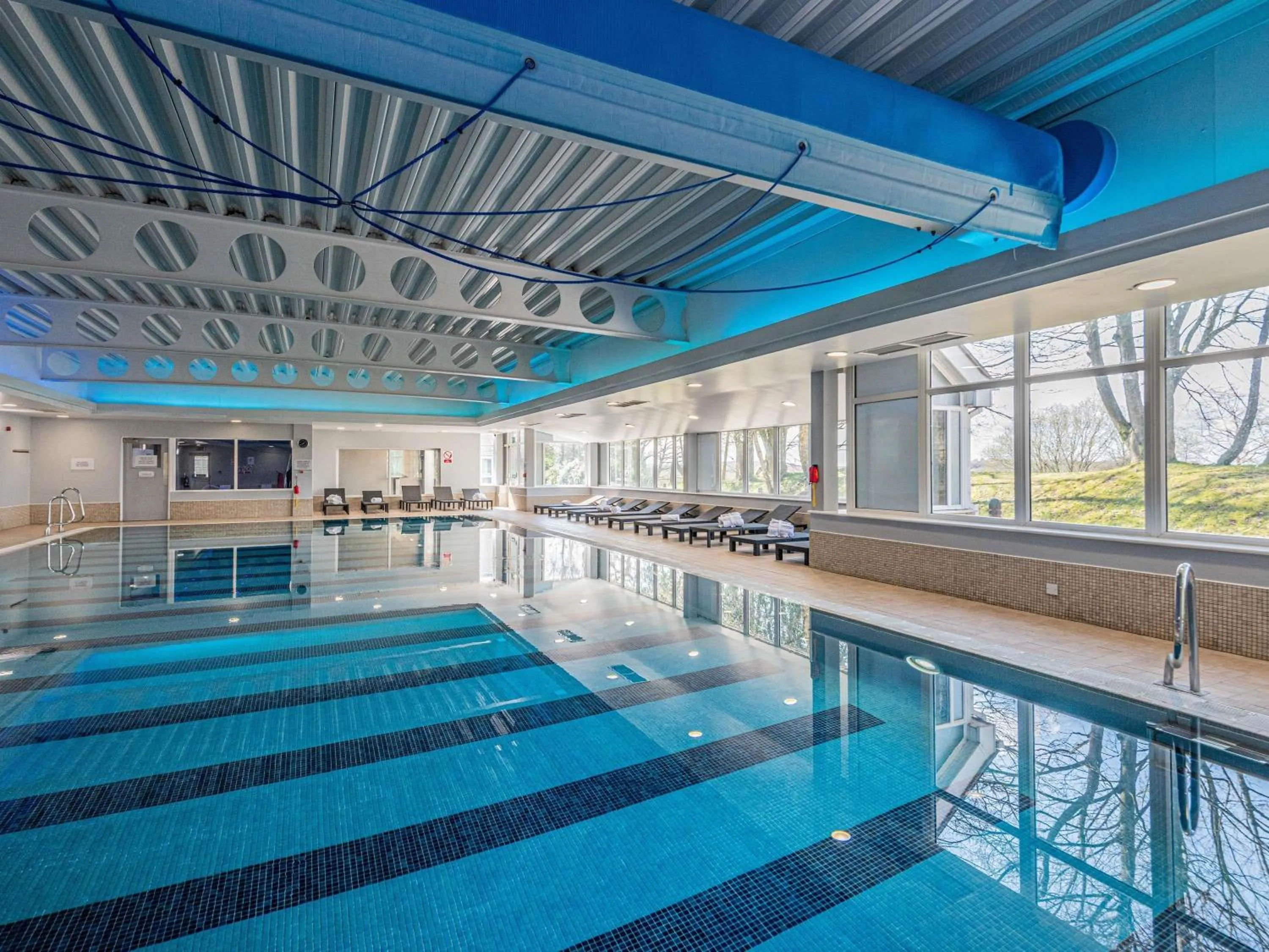 Pool view in Mercure Manchester Norton Grange Hotel & Spa