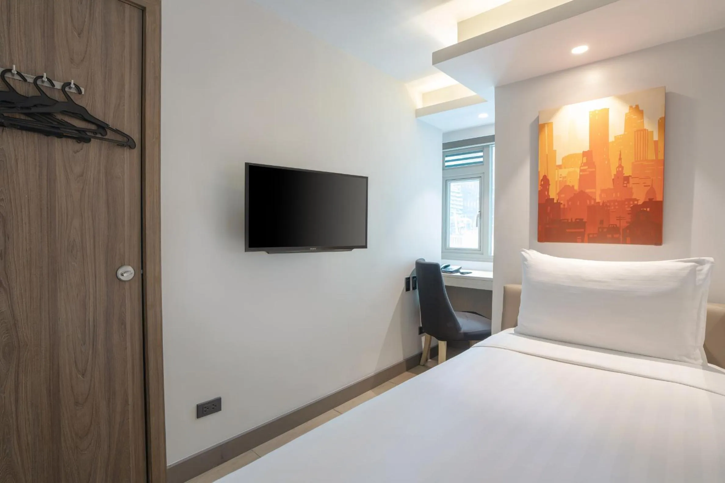 Bedroom, Bed in The Mini Suites Eton Tower Makati