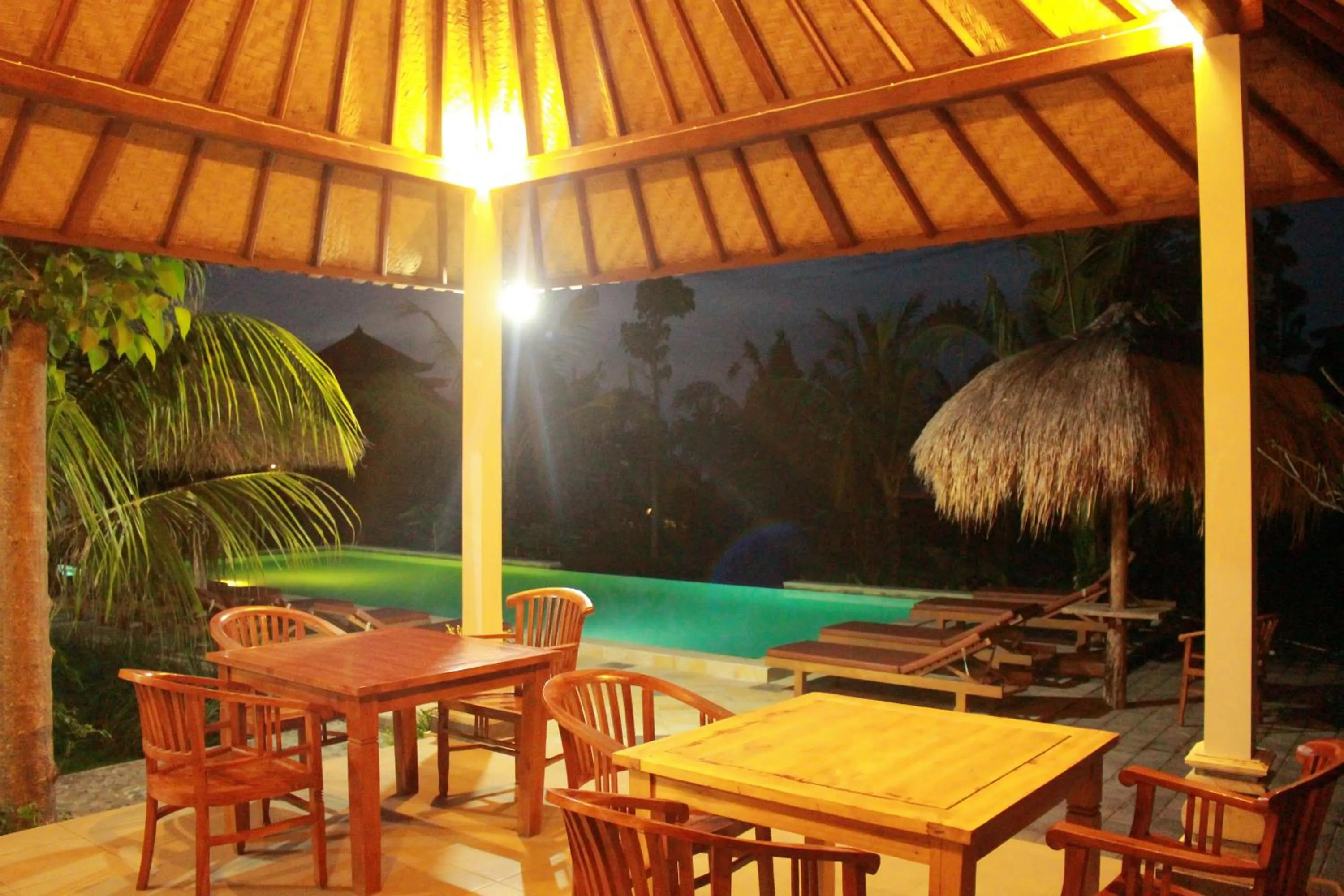 Night in Taman Padi Villa