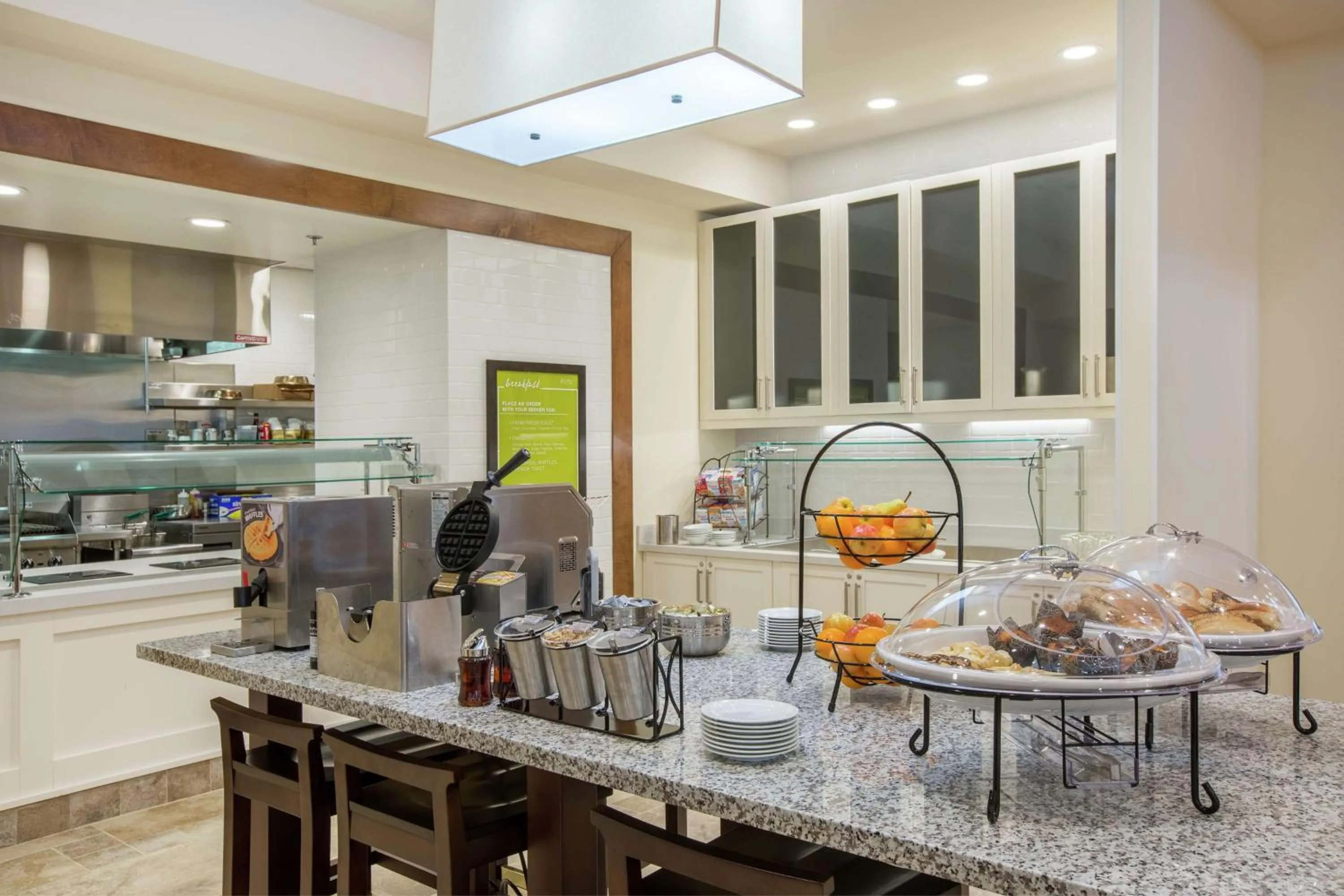 Breakfast in Hilton Garden Inn Olympia, WA