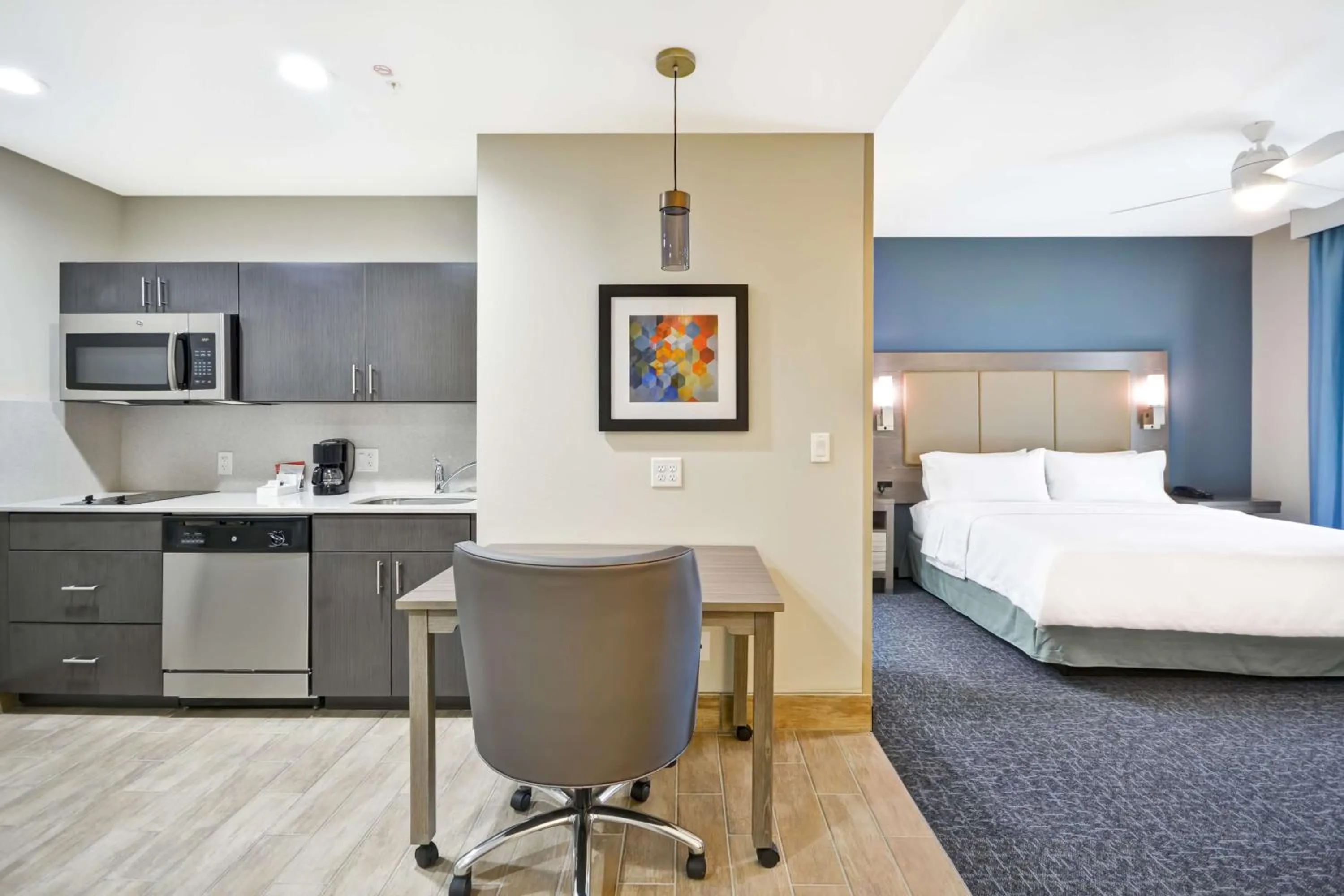 Bedroom, Bed in Homewood Suites by Hilton Orlando Theme Parks