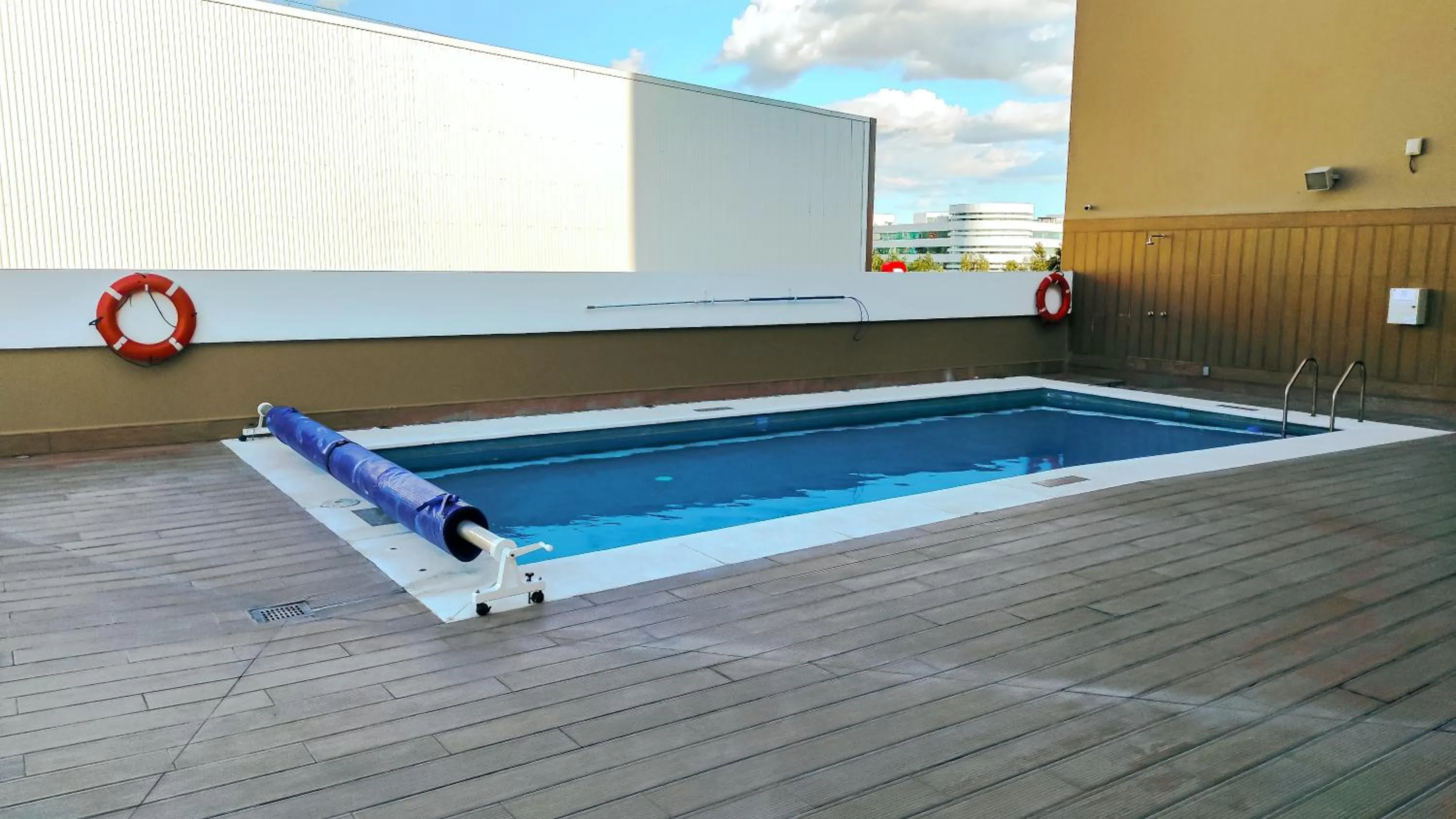 Swimming pool in Hilton Garden Inn Puebla Angelopolis