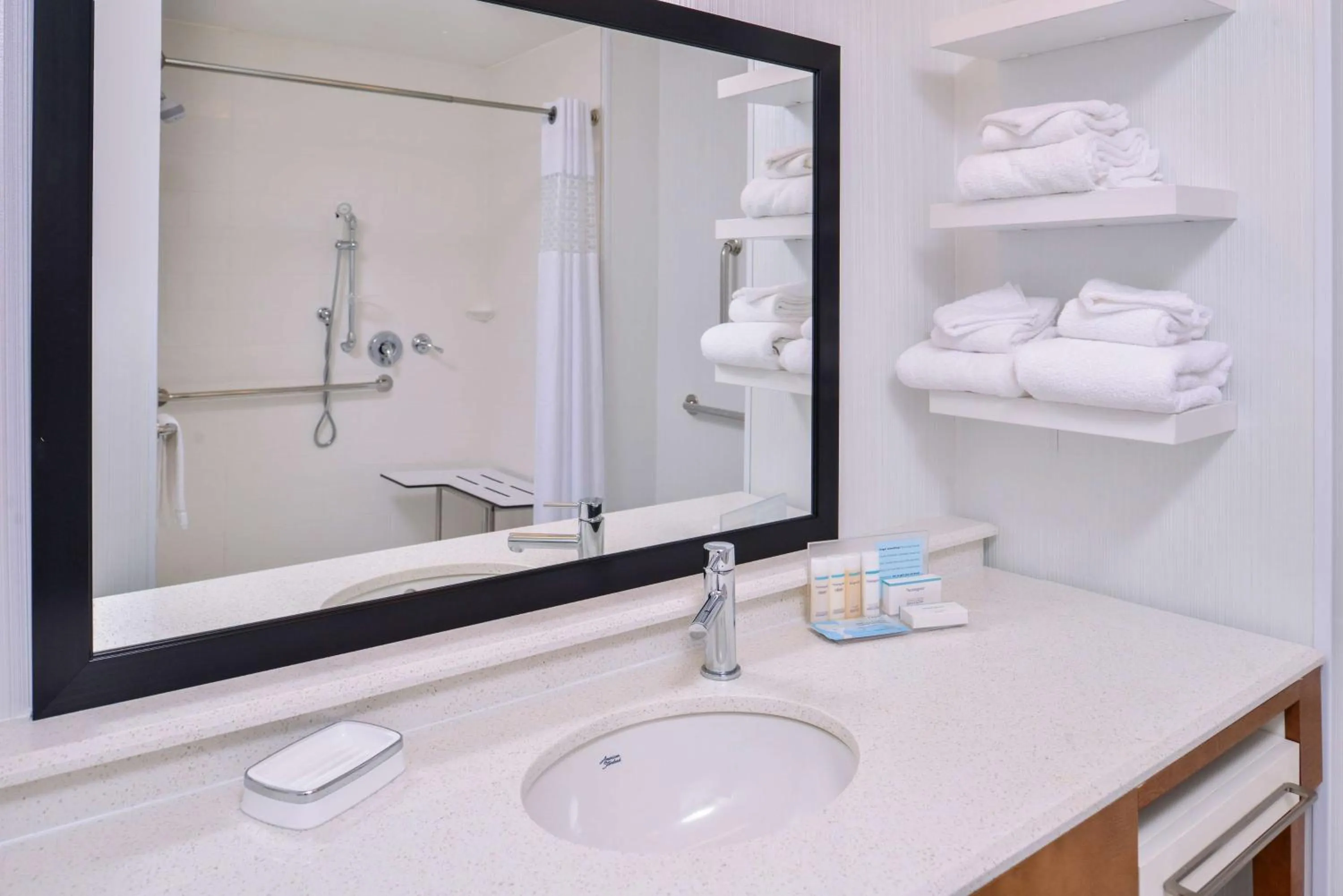 Bathroom in Hampton Inn and Suites Altoona-Des Moines by Hilton